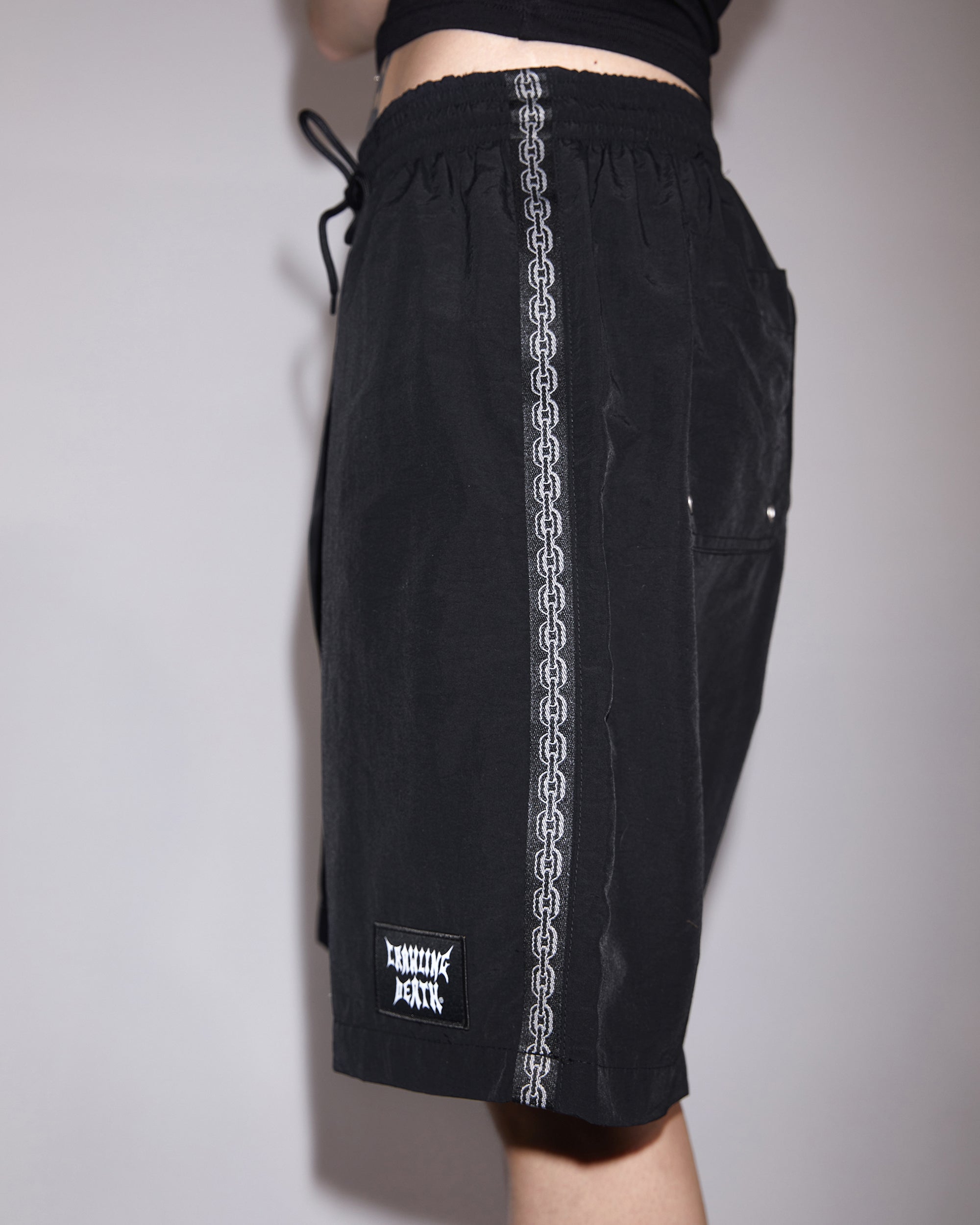 Chain Shorts | Black