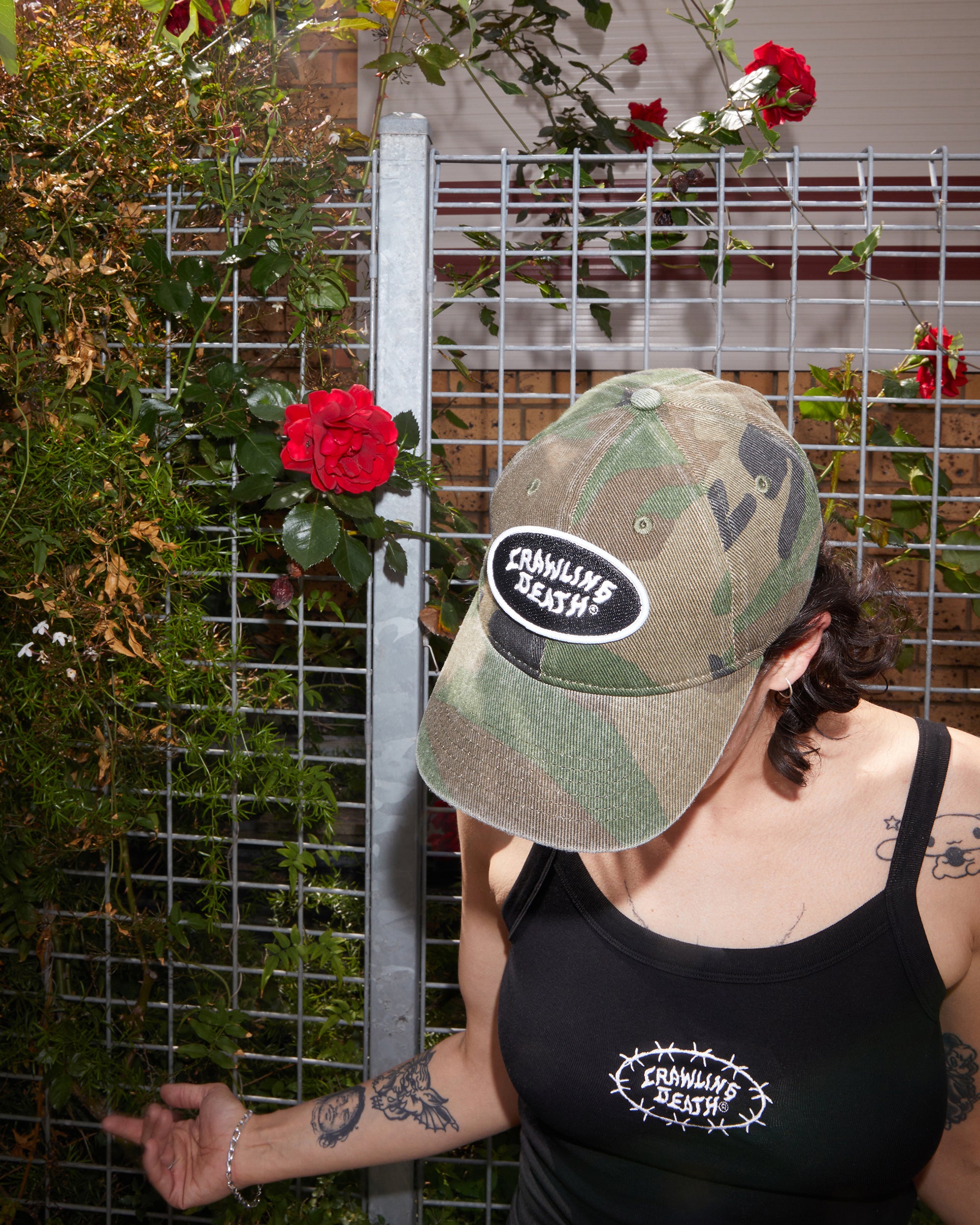 Washed Camo Cap