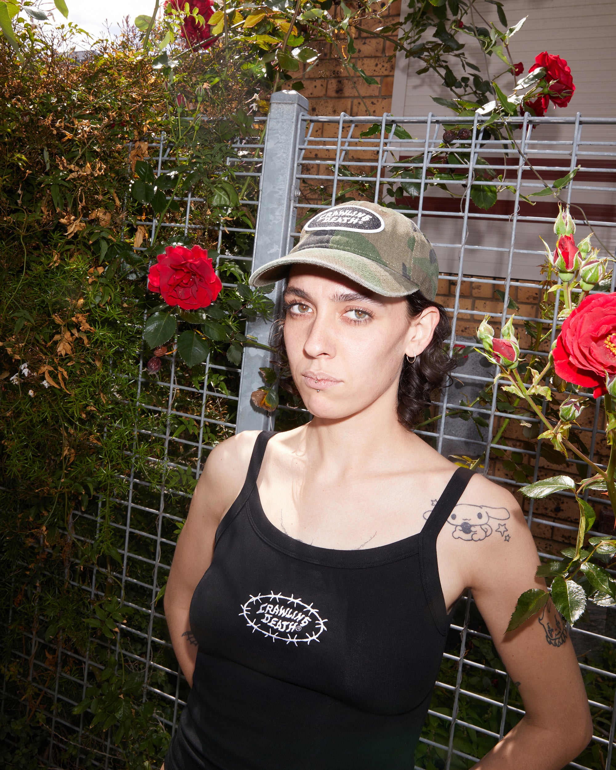 Girls Singlet | Black