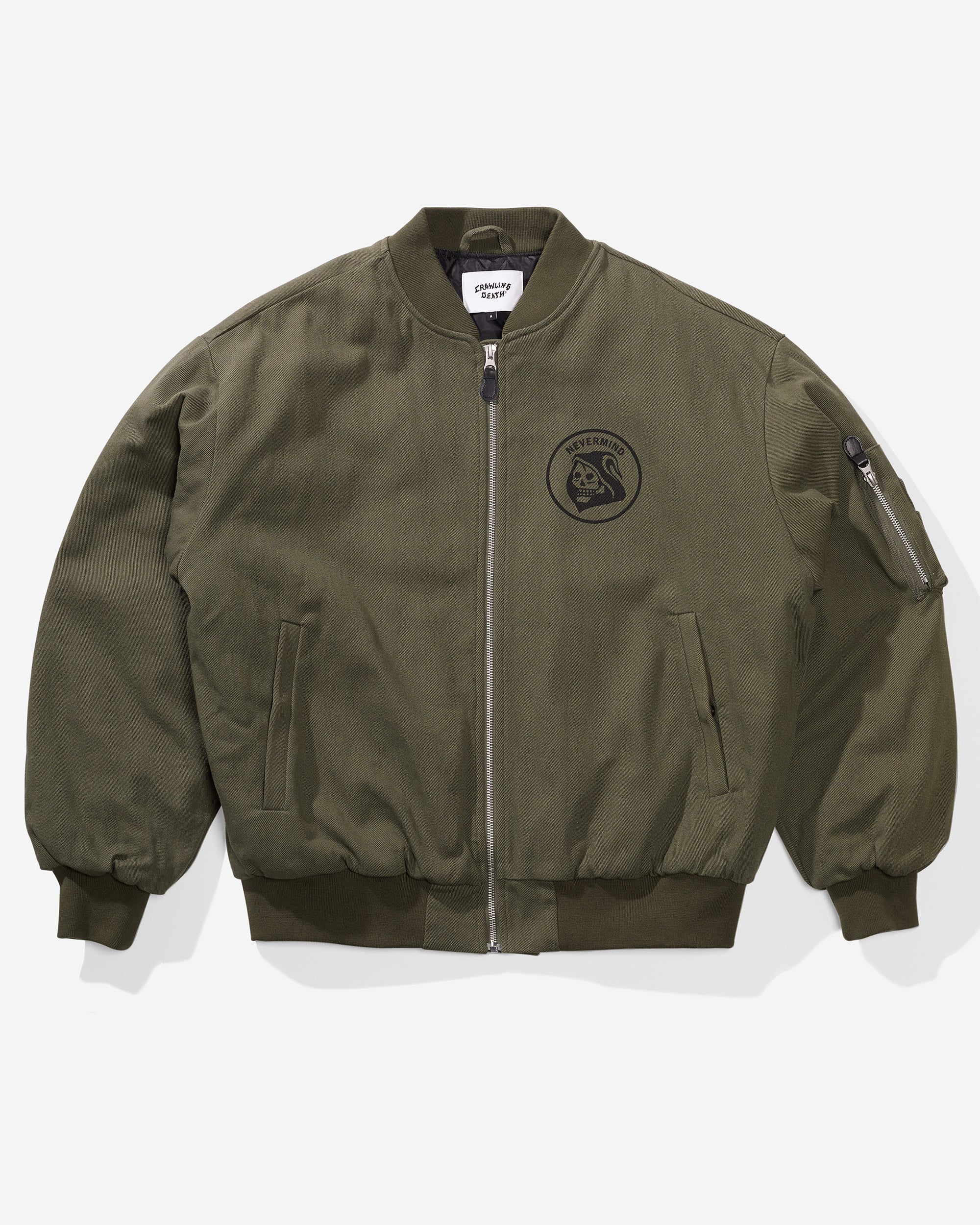 Nevermind Bomber Jacket | Green