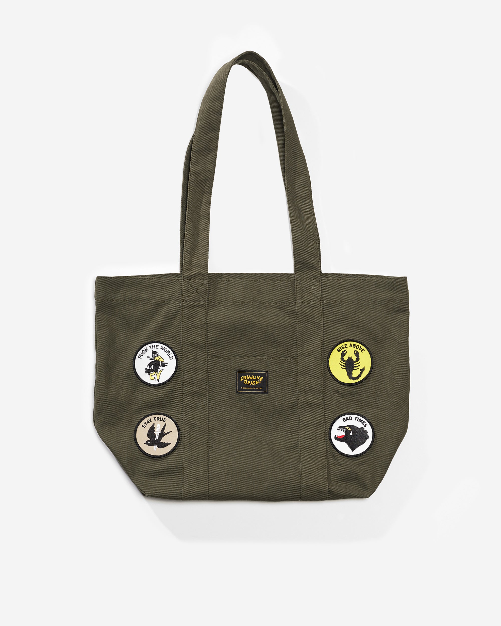 Canvas Patch Bag | Green