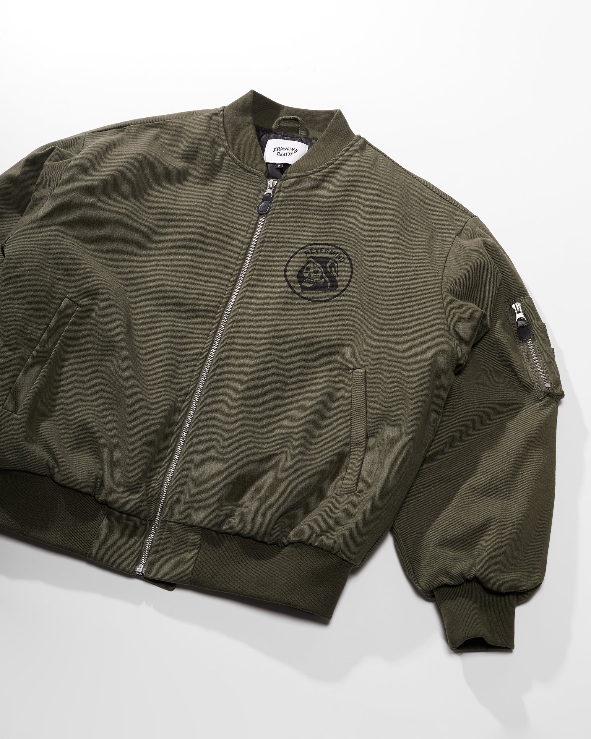 Nevermind Bomber Jacket | Green