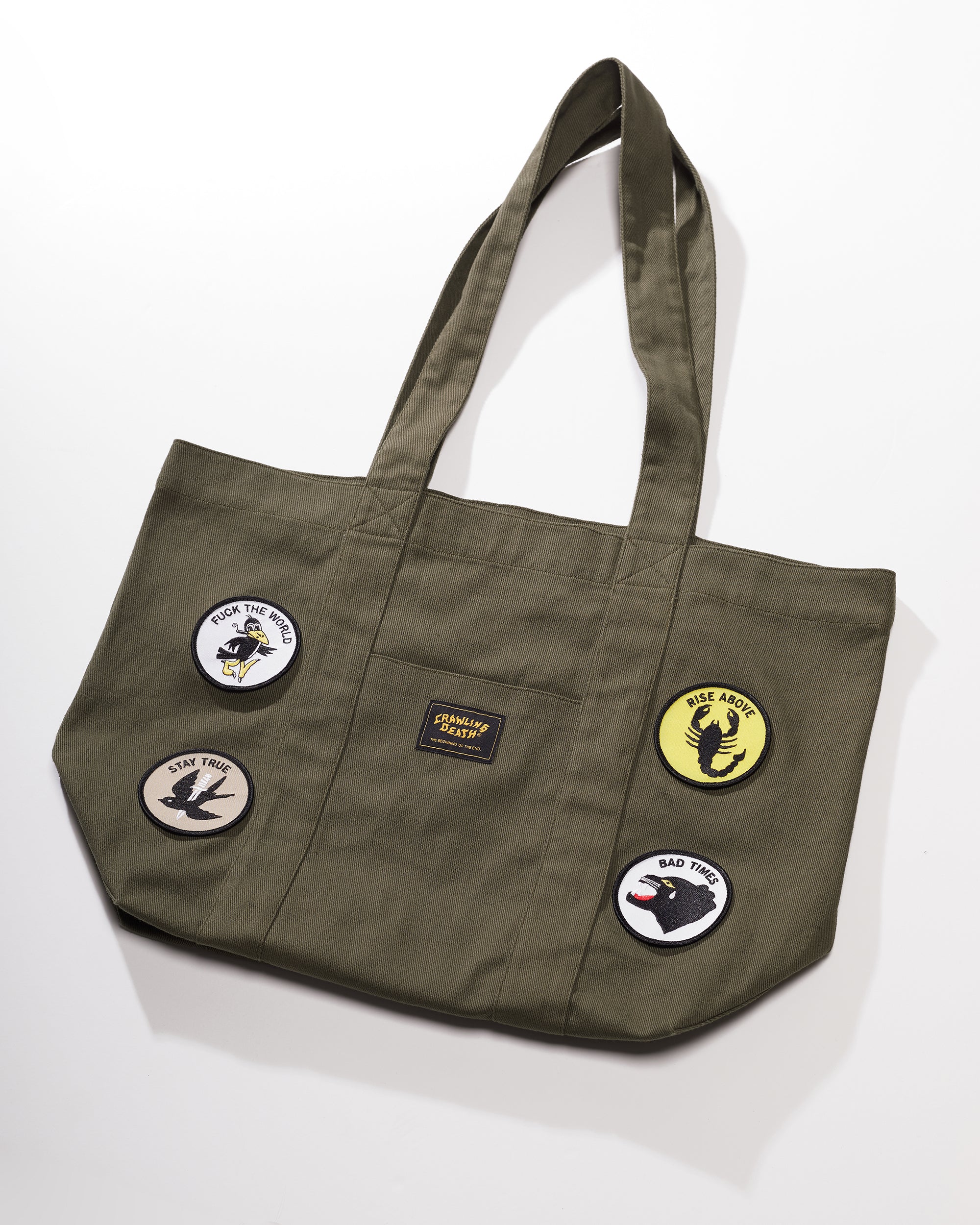 Canvas Patch Bag | Green