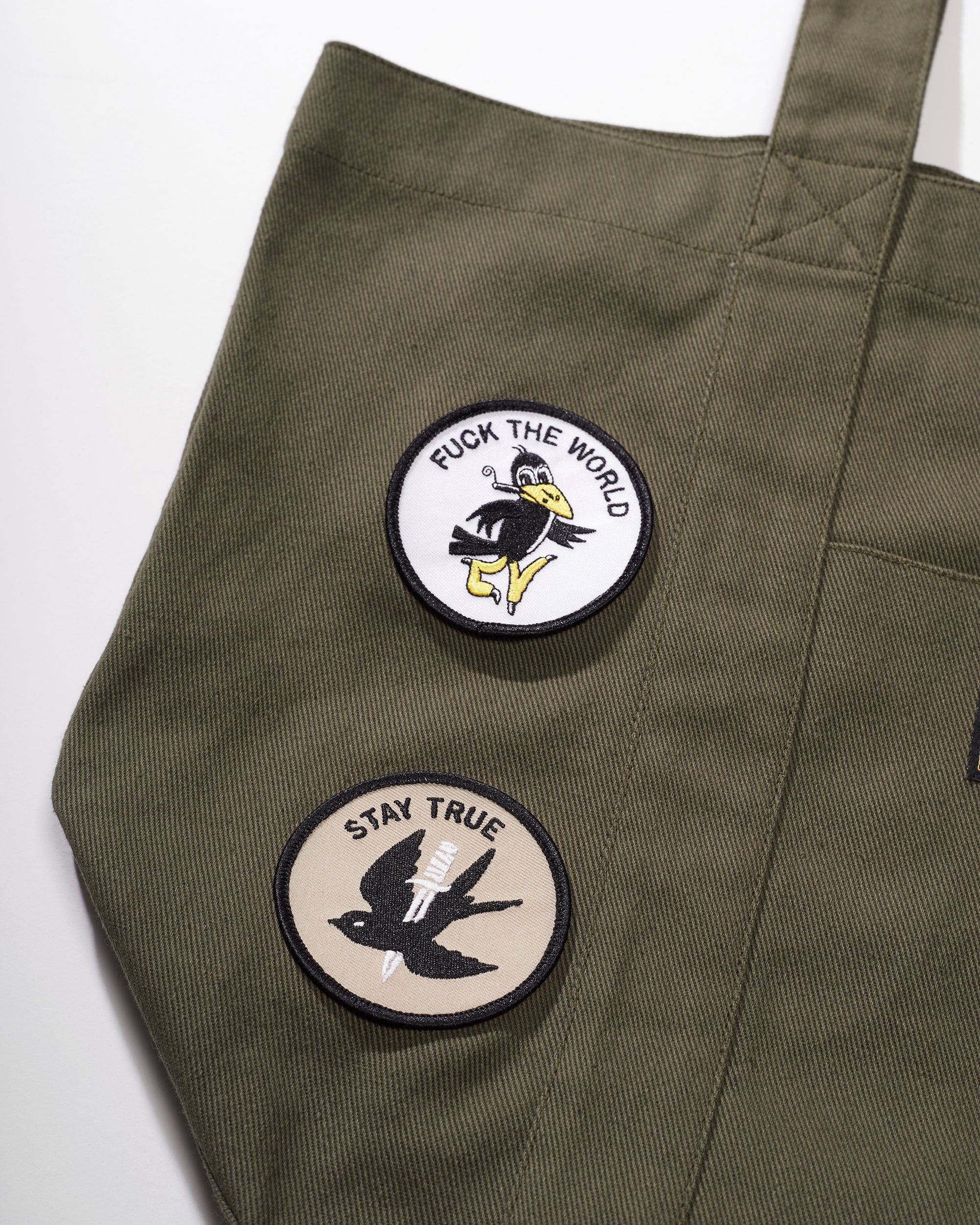 Canvas Patch Bag | Green