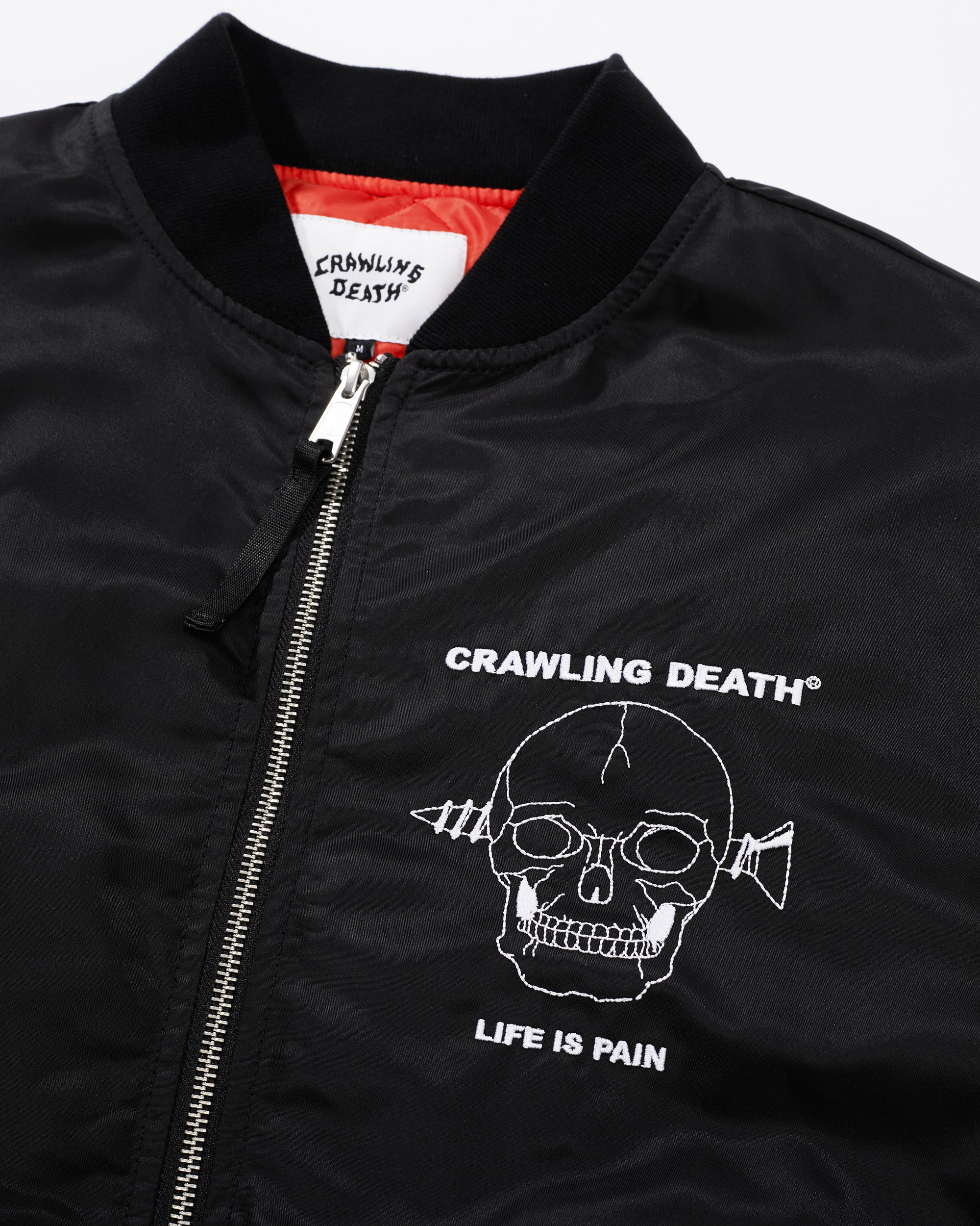 Screw Skull Bomber Jacket