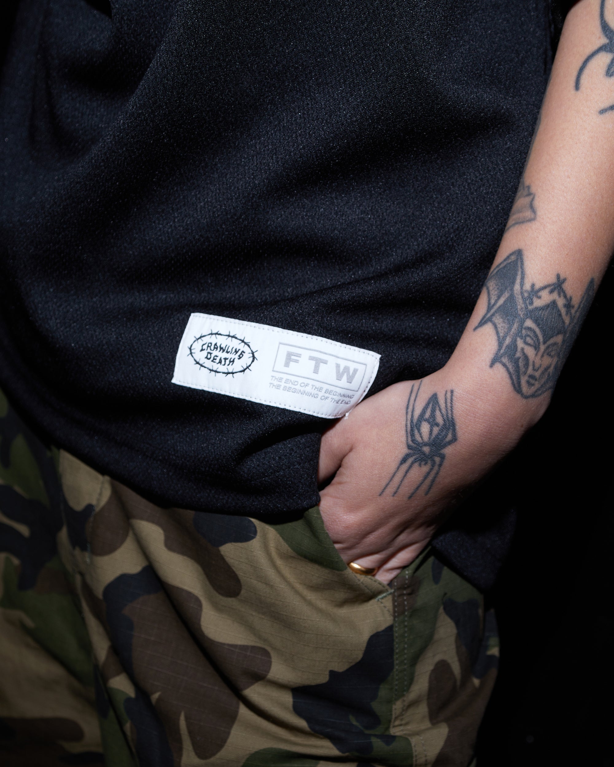 Block Logo Jersey | Black