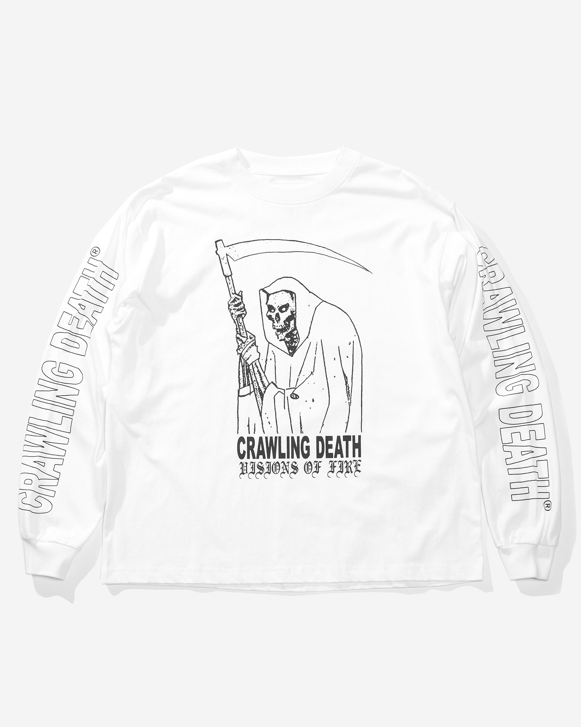 Visions Reaper Longsleeve | White