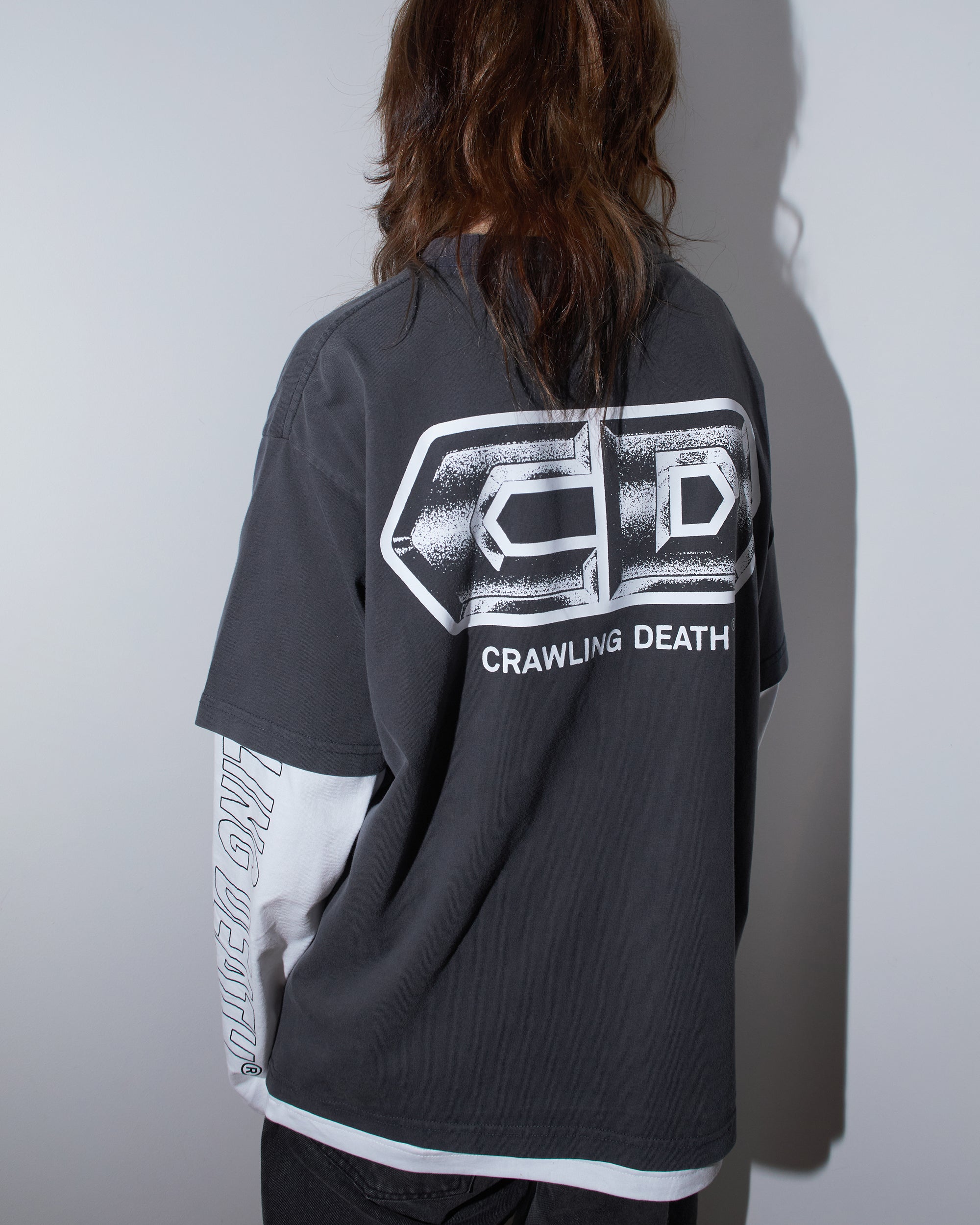 Drive Logo T-Shirt | Faded Black