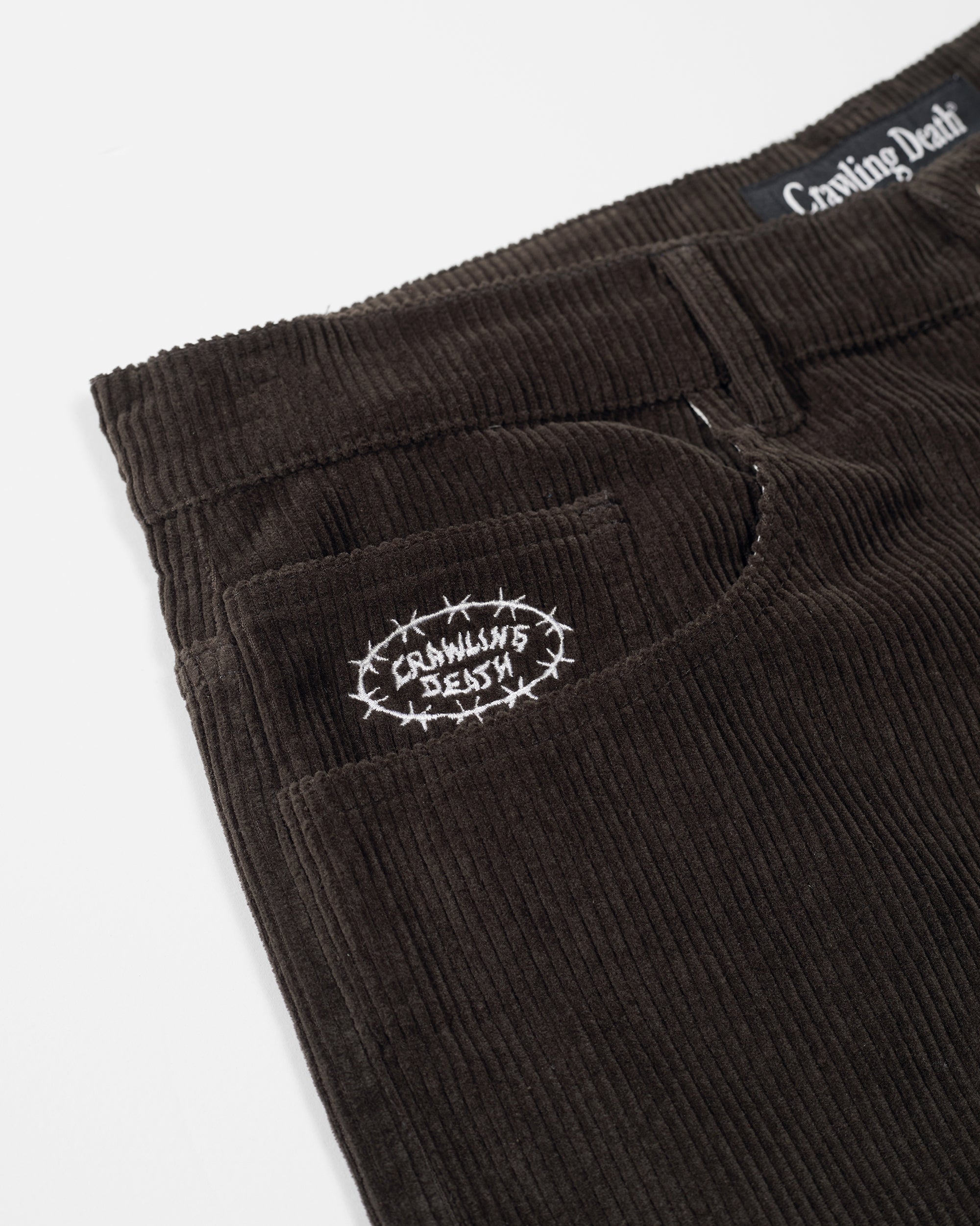 Cord Shorts | Dk Brown