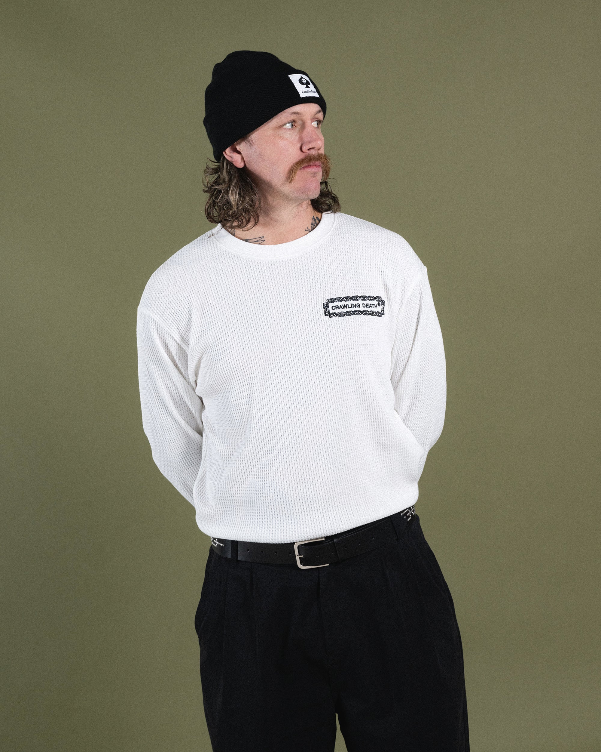 Chain Logo Waffle | Off White