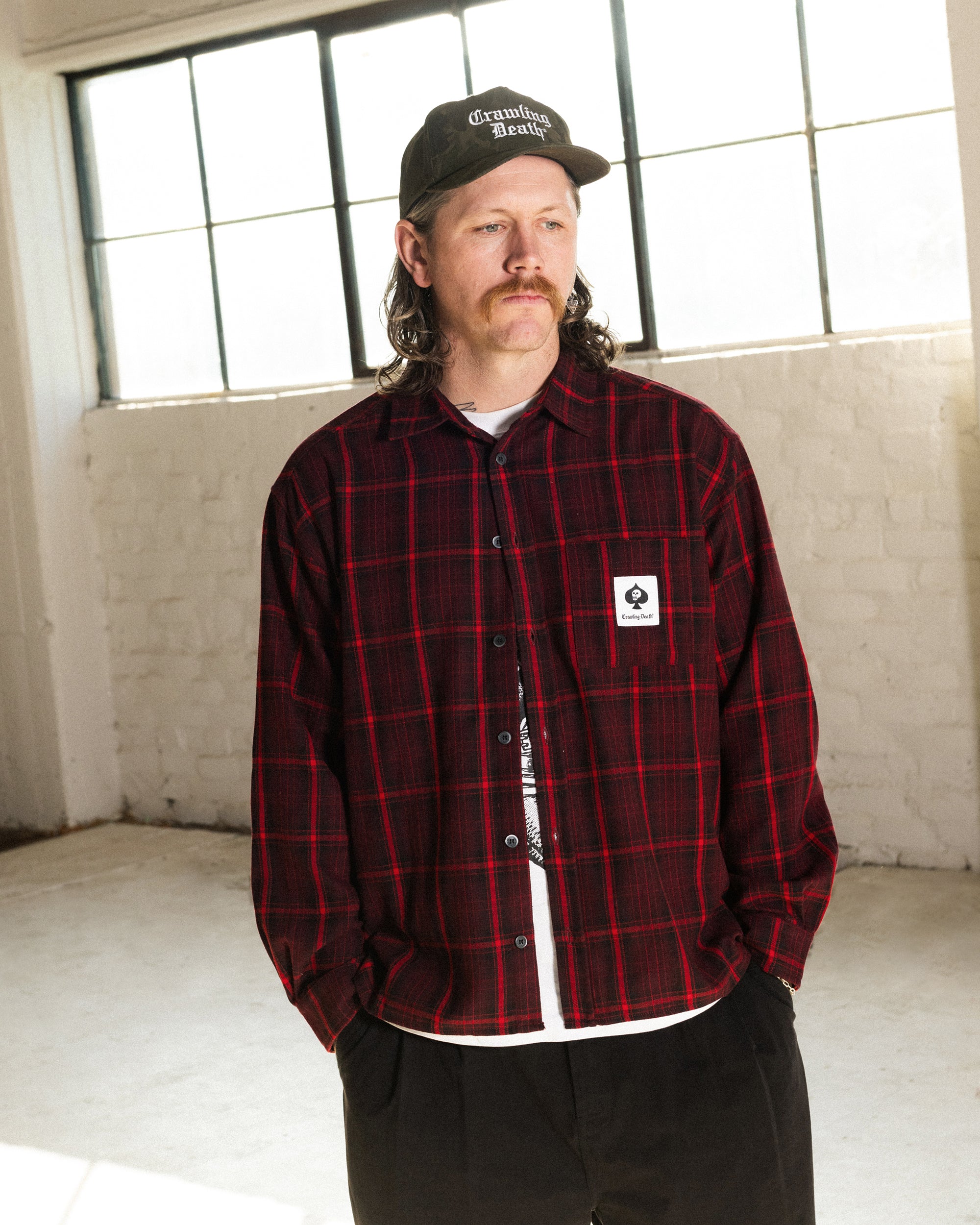 Ace Check Shirt | Red