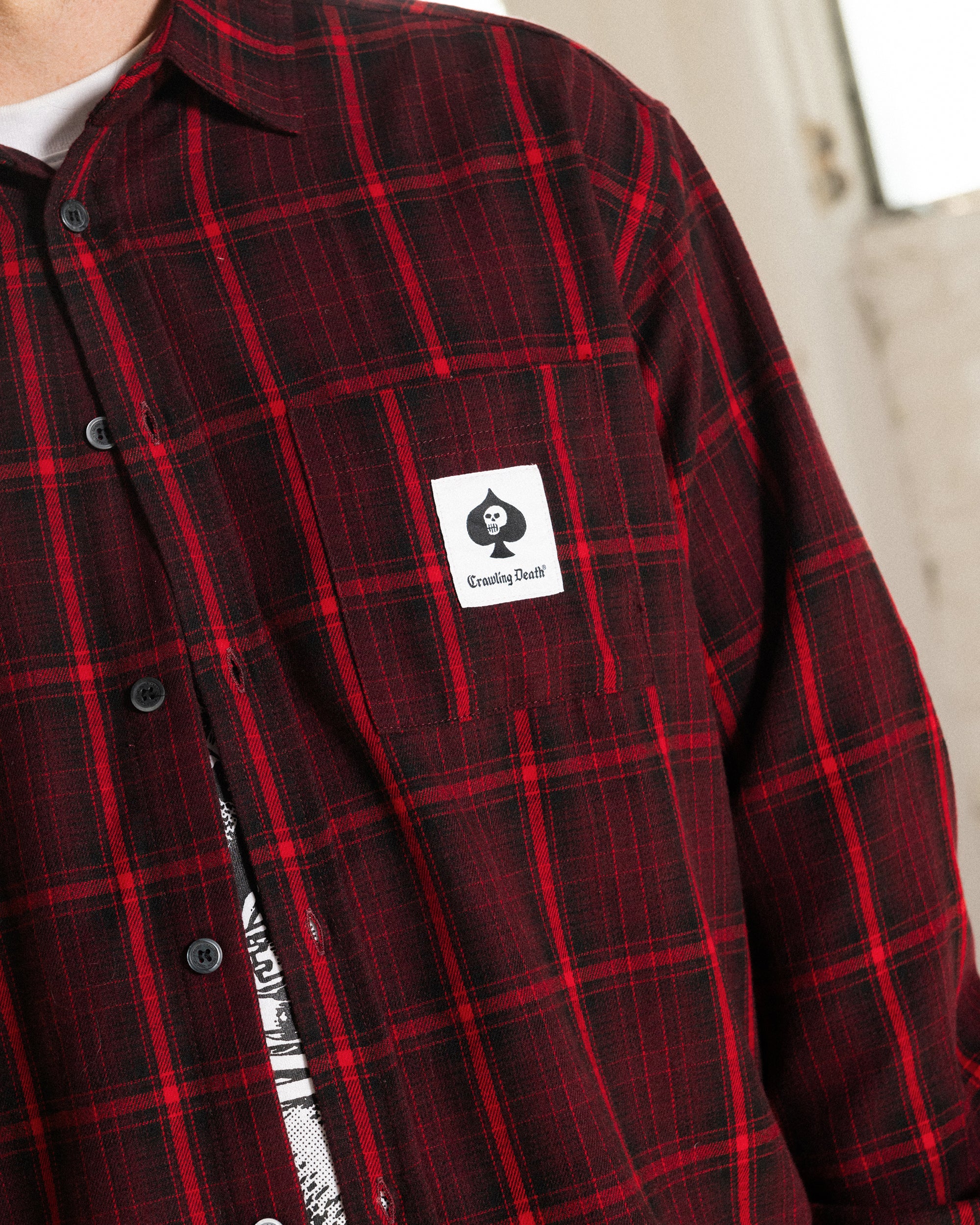 Ace Check Shirt | Red
