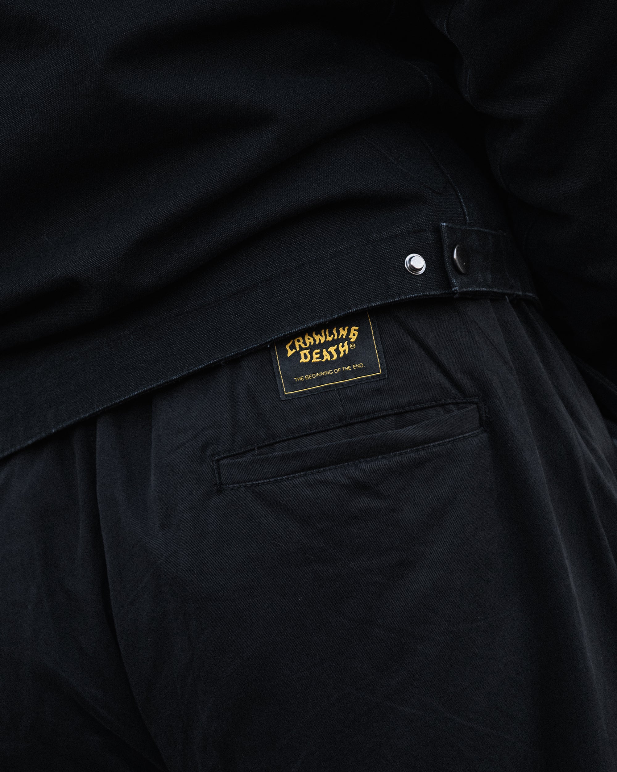 Heritage Pleated Pants | Black