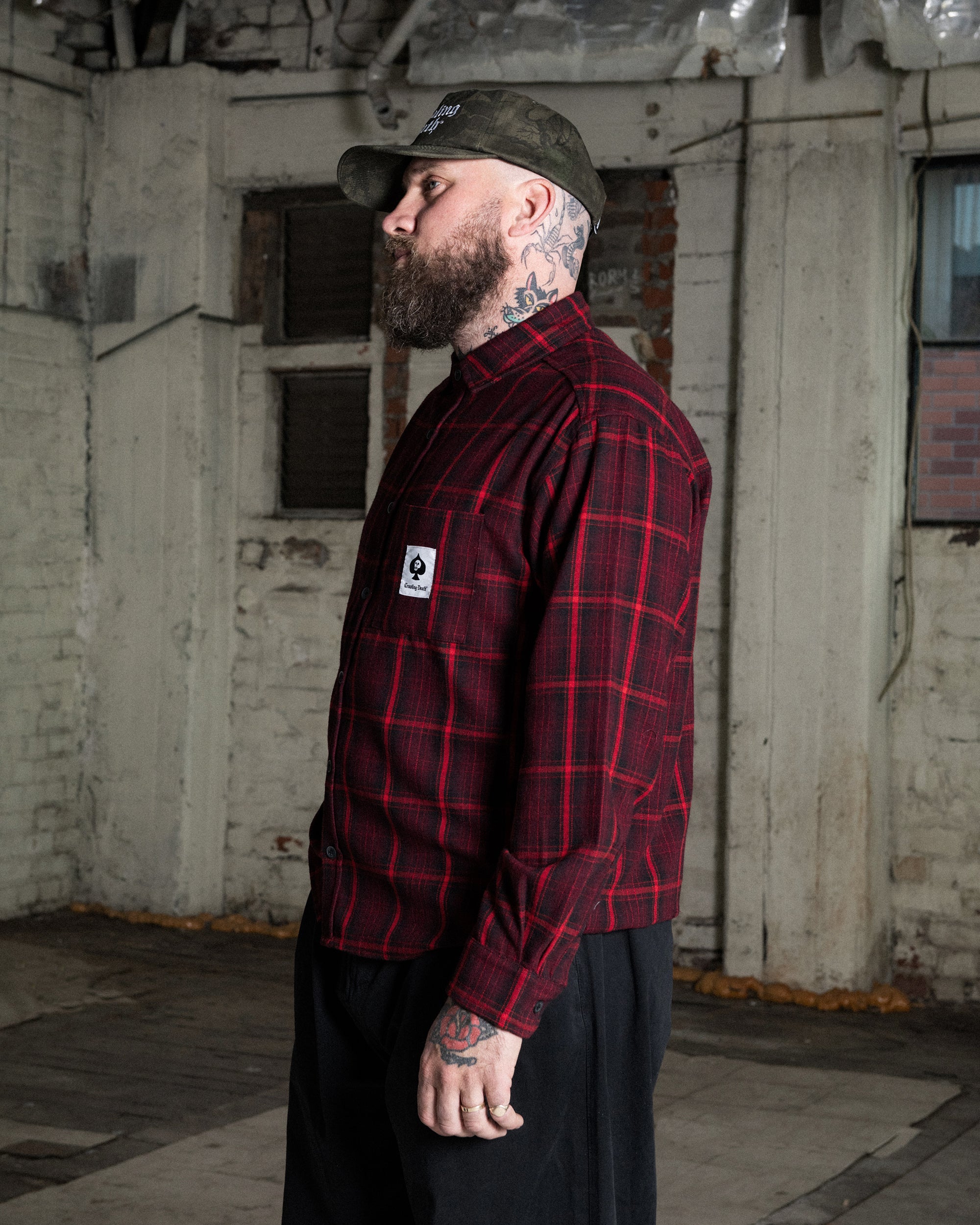 Ace Check Shirt | Red