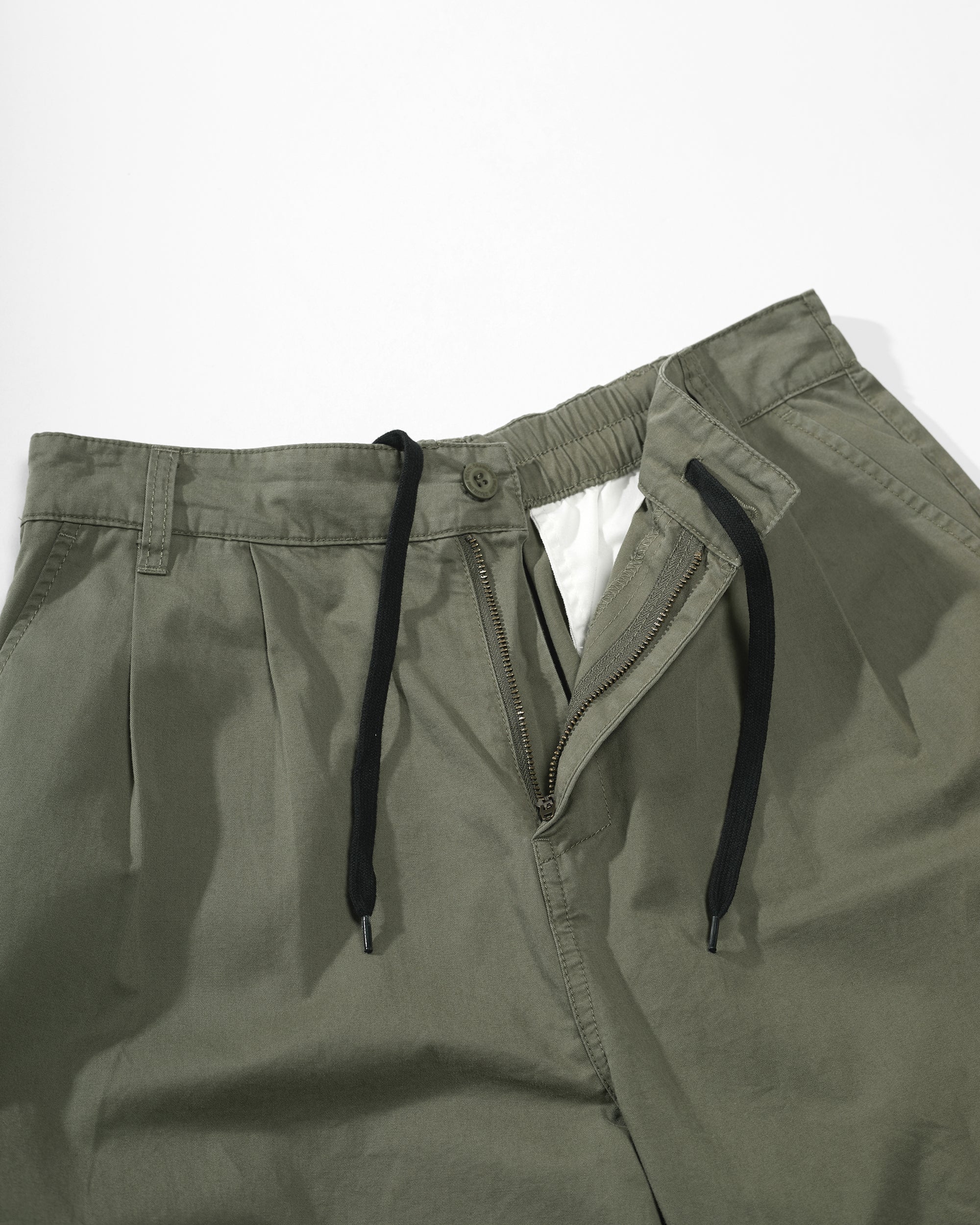 Heritage Pleated Pants | Light Green