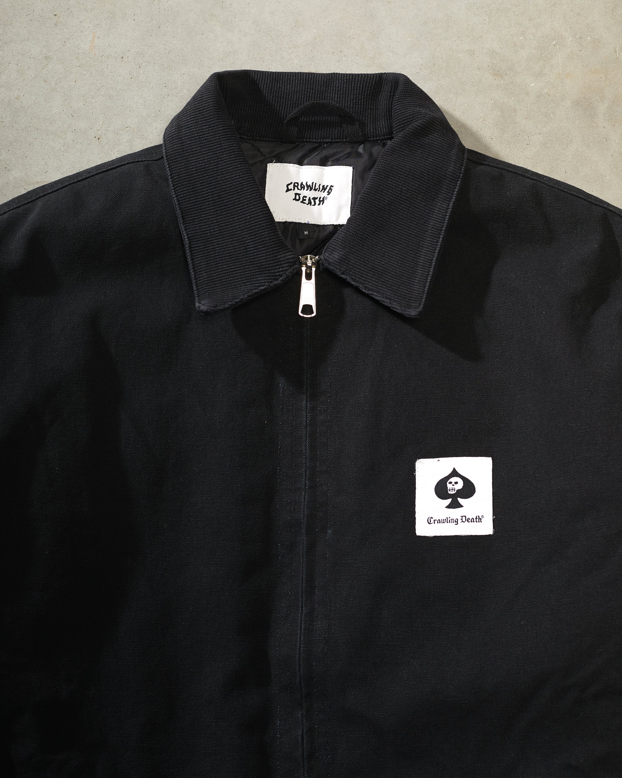 Ace Canvas Jacket | Black