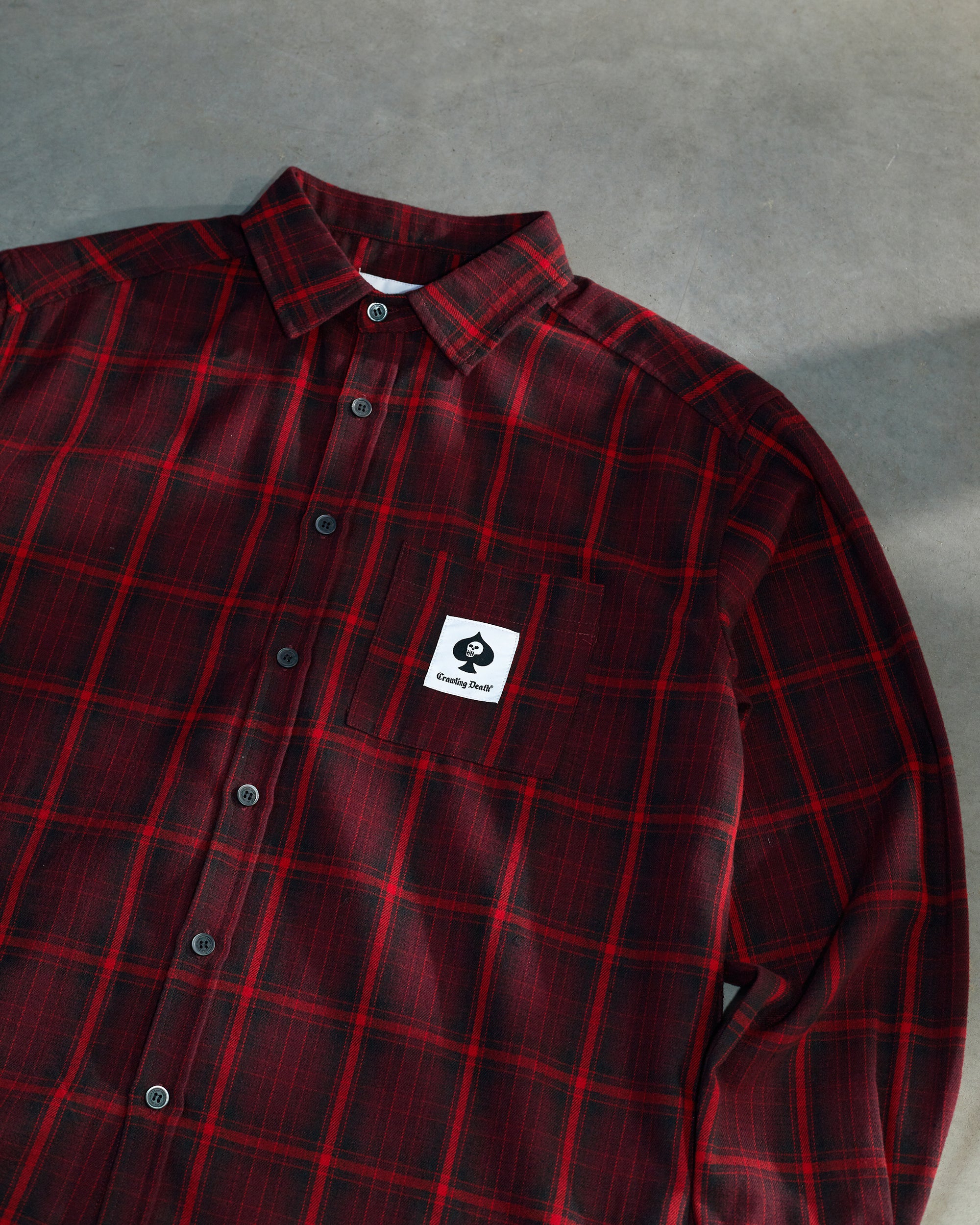 Ace Check Shirt | Red