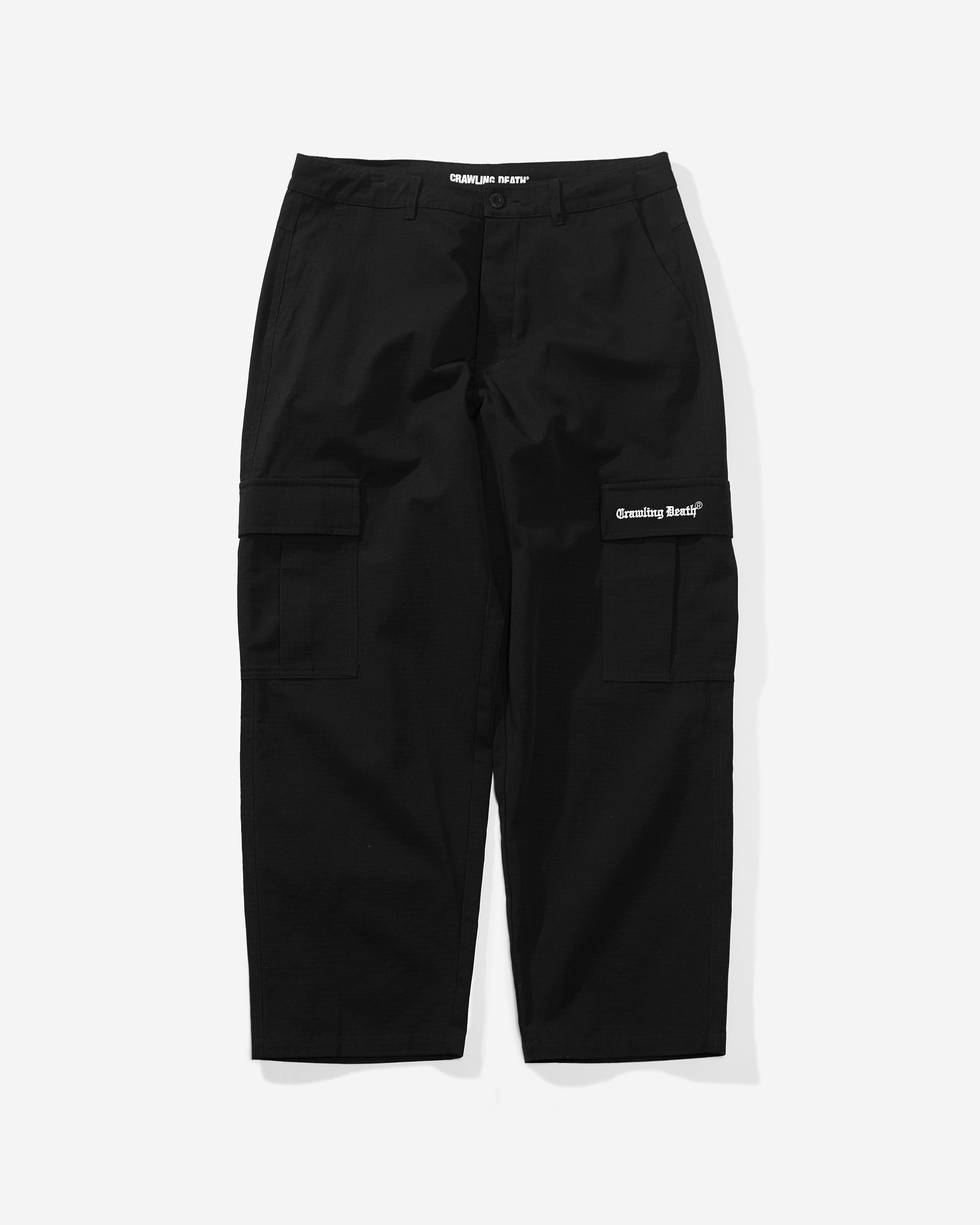Ripstop Cargo Pants | Black
