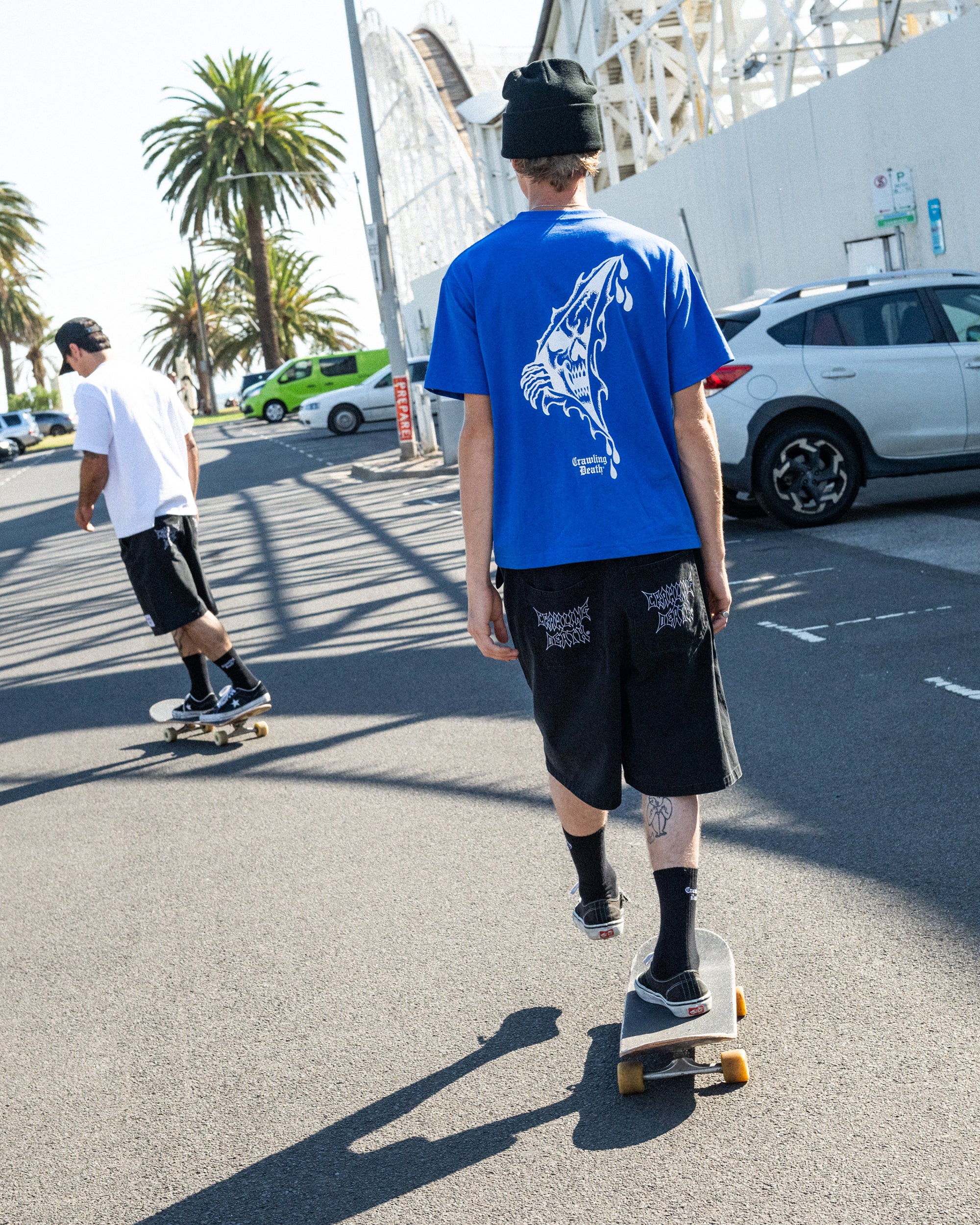 Ripper Skull Pocket Tee | Royal Blue