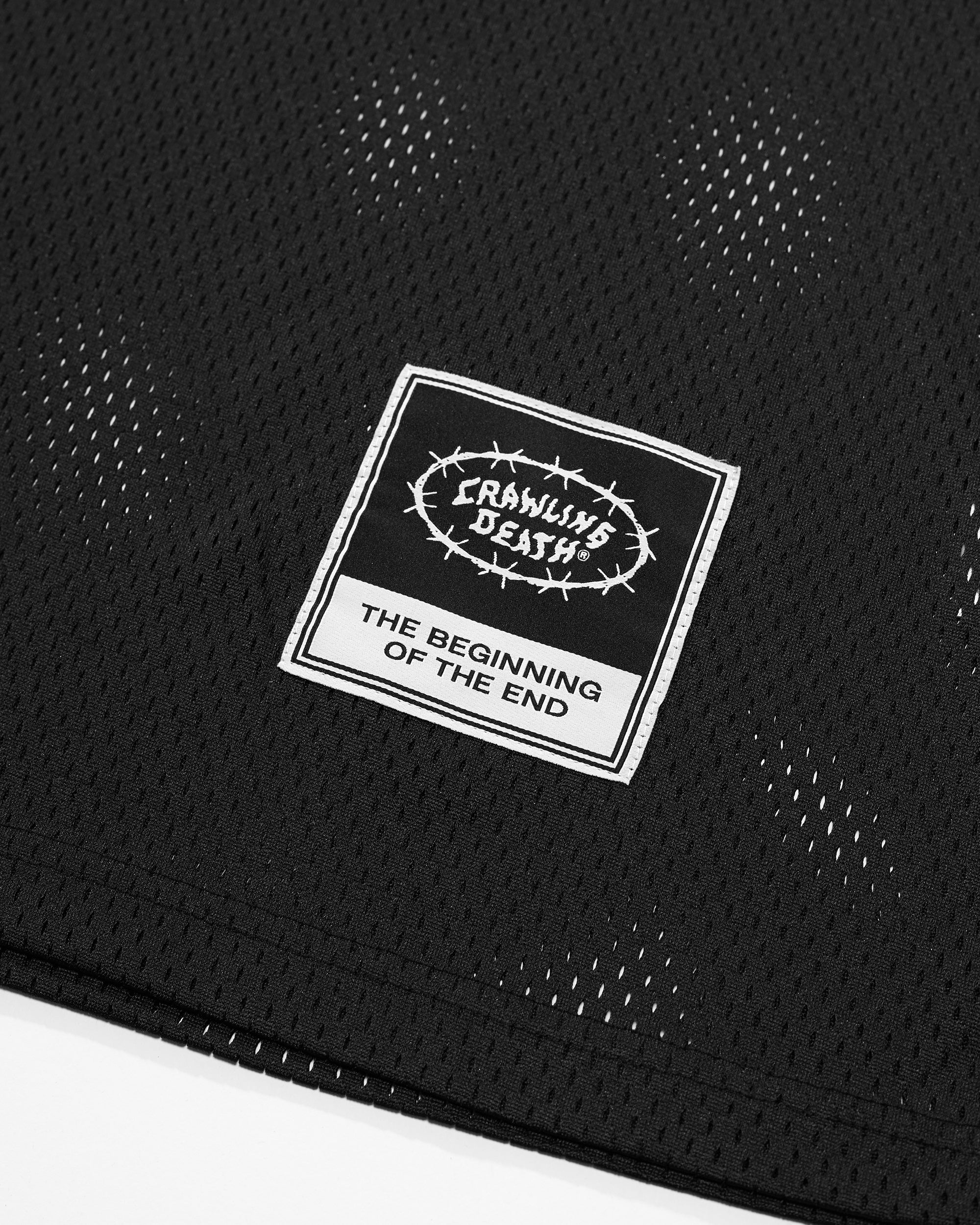 Mesh Basketball Jersey | Black