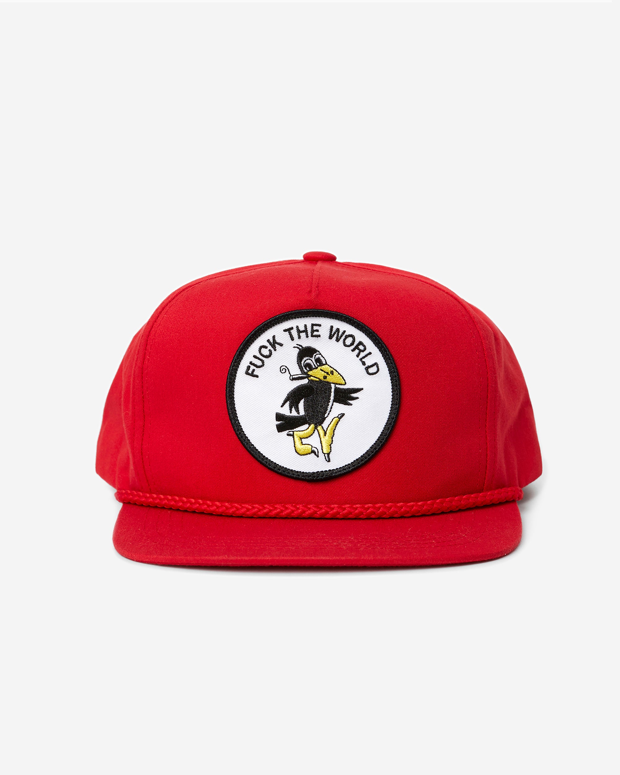 Fuck The World Hat | Red