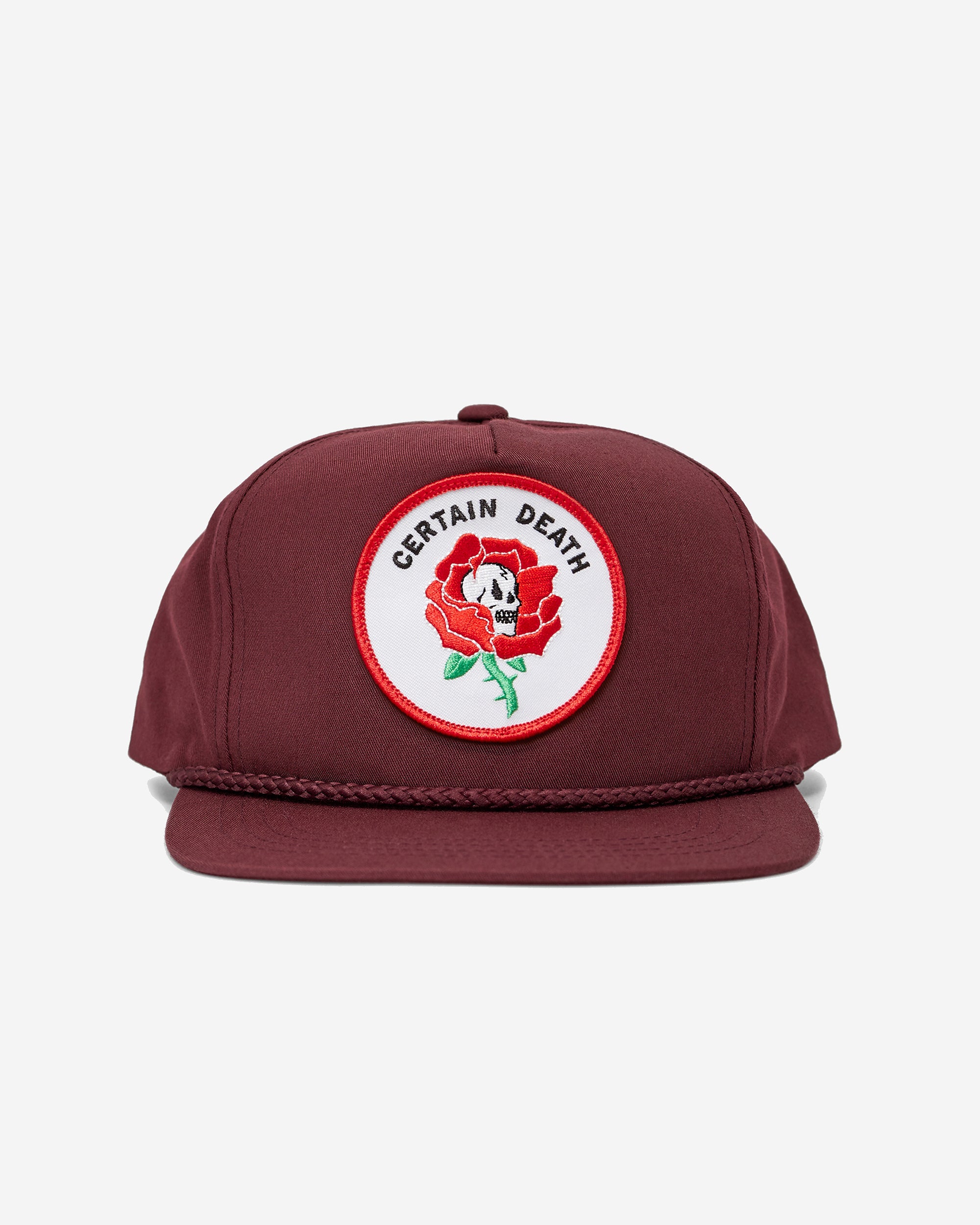 Certain Death Hat | Burgundy