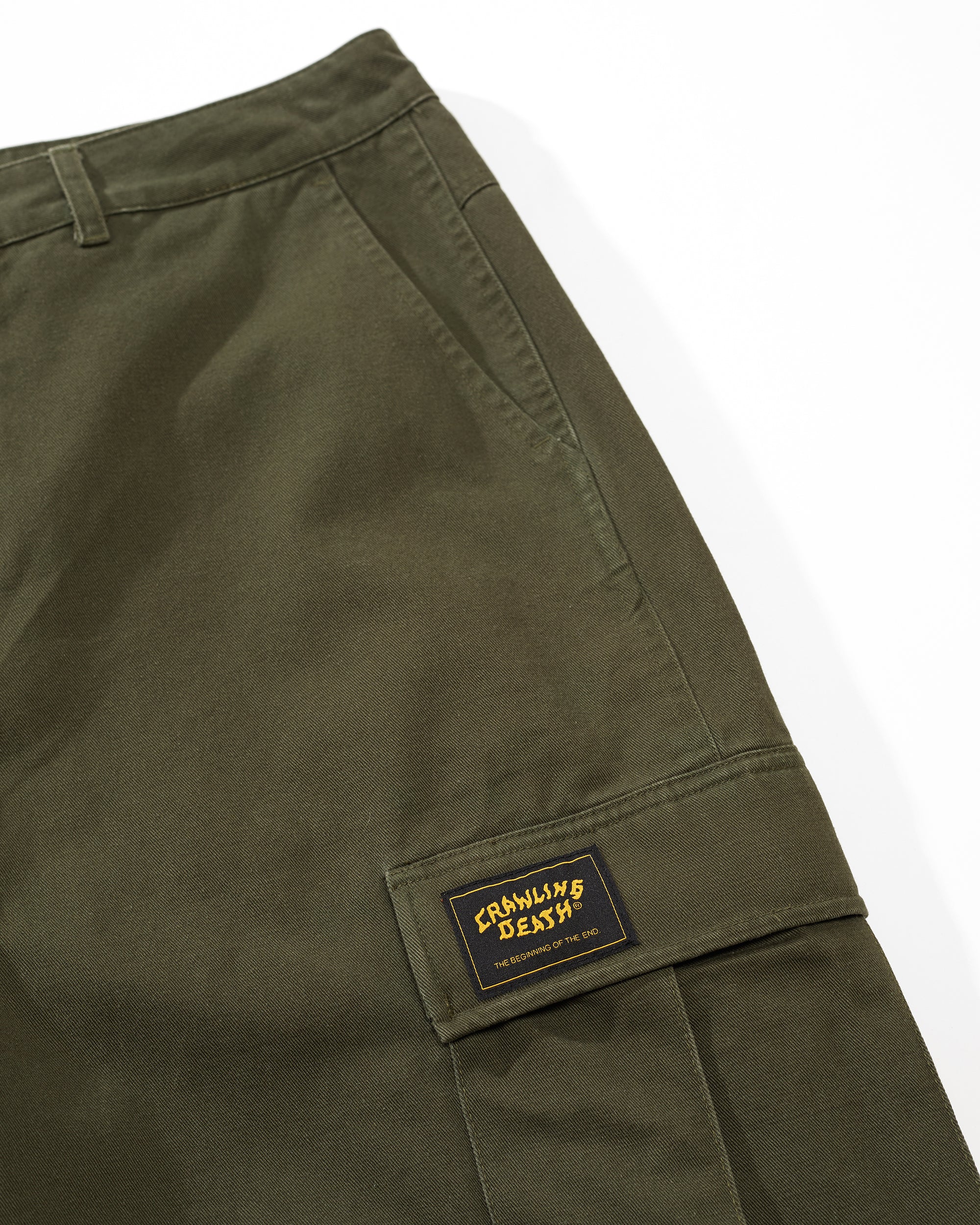 Cargo Shorts | Washed Green