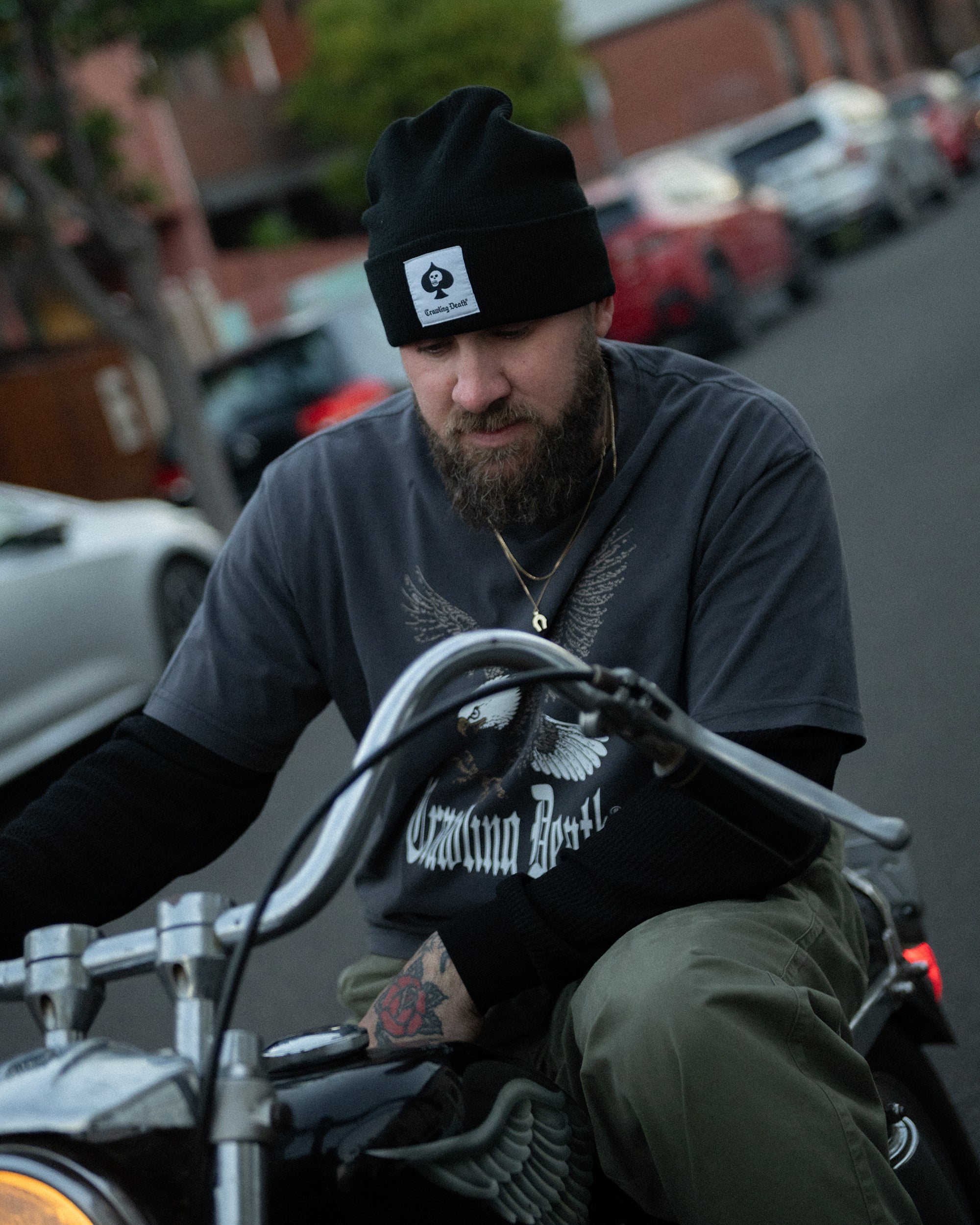 Ace Cuff Beanie | Black