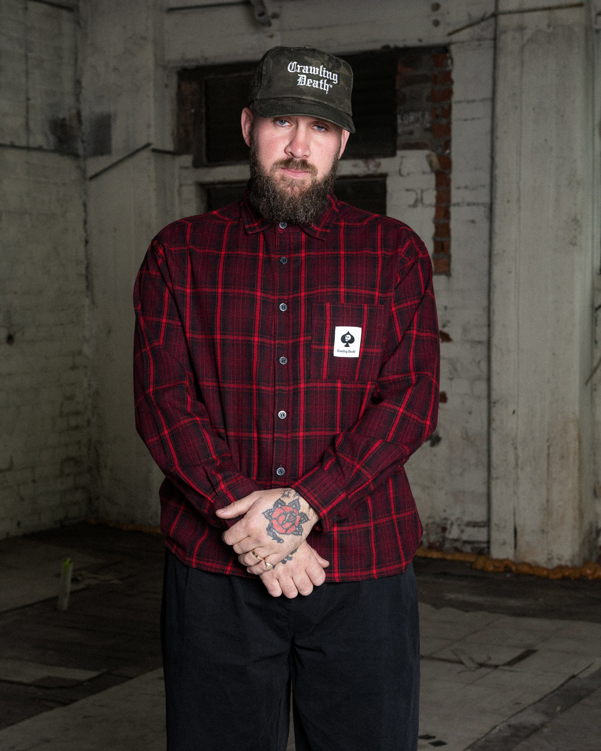 Ace Check Shirt | Red
