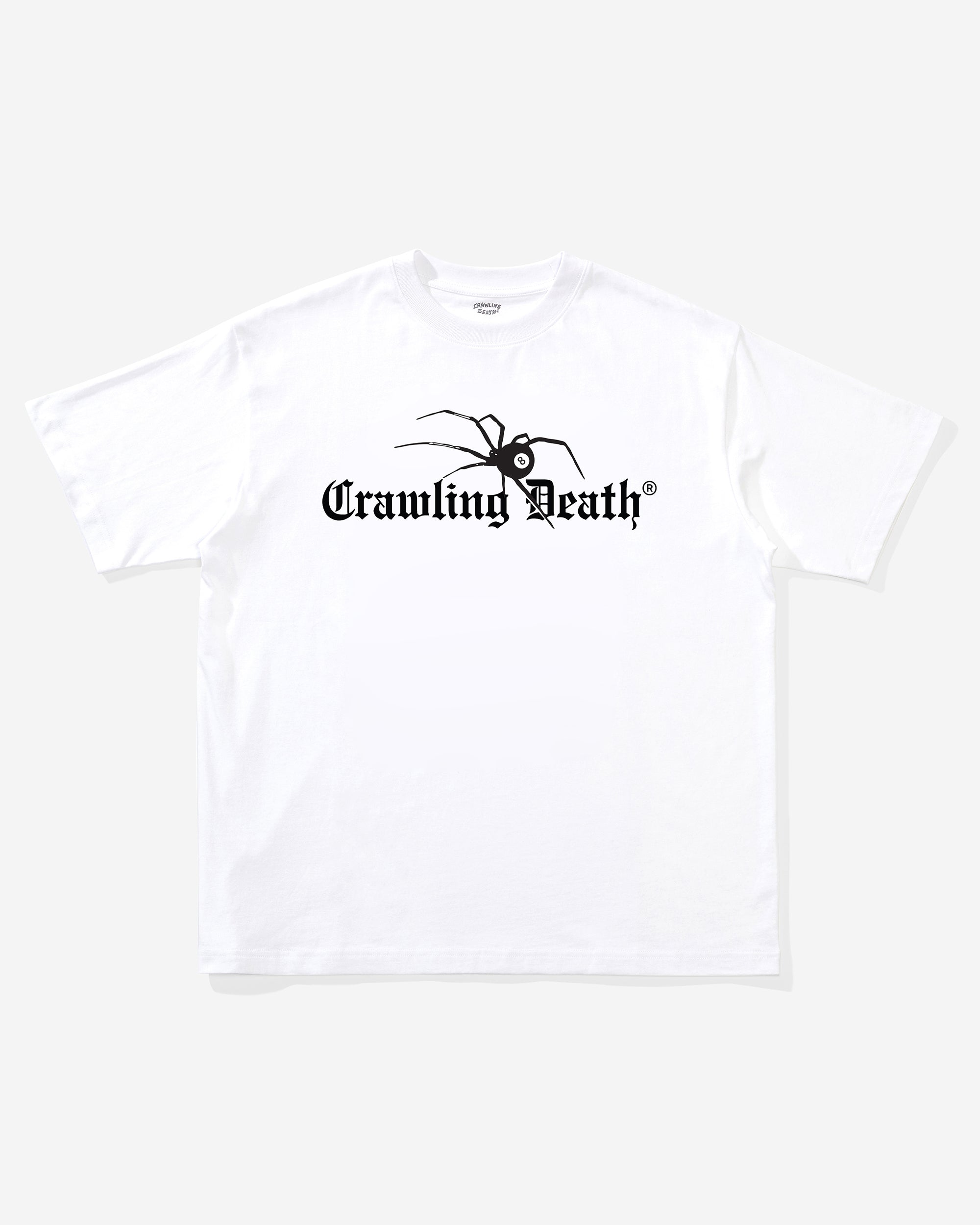 Spider 8 Ball T-Shirt | White