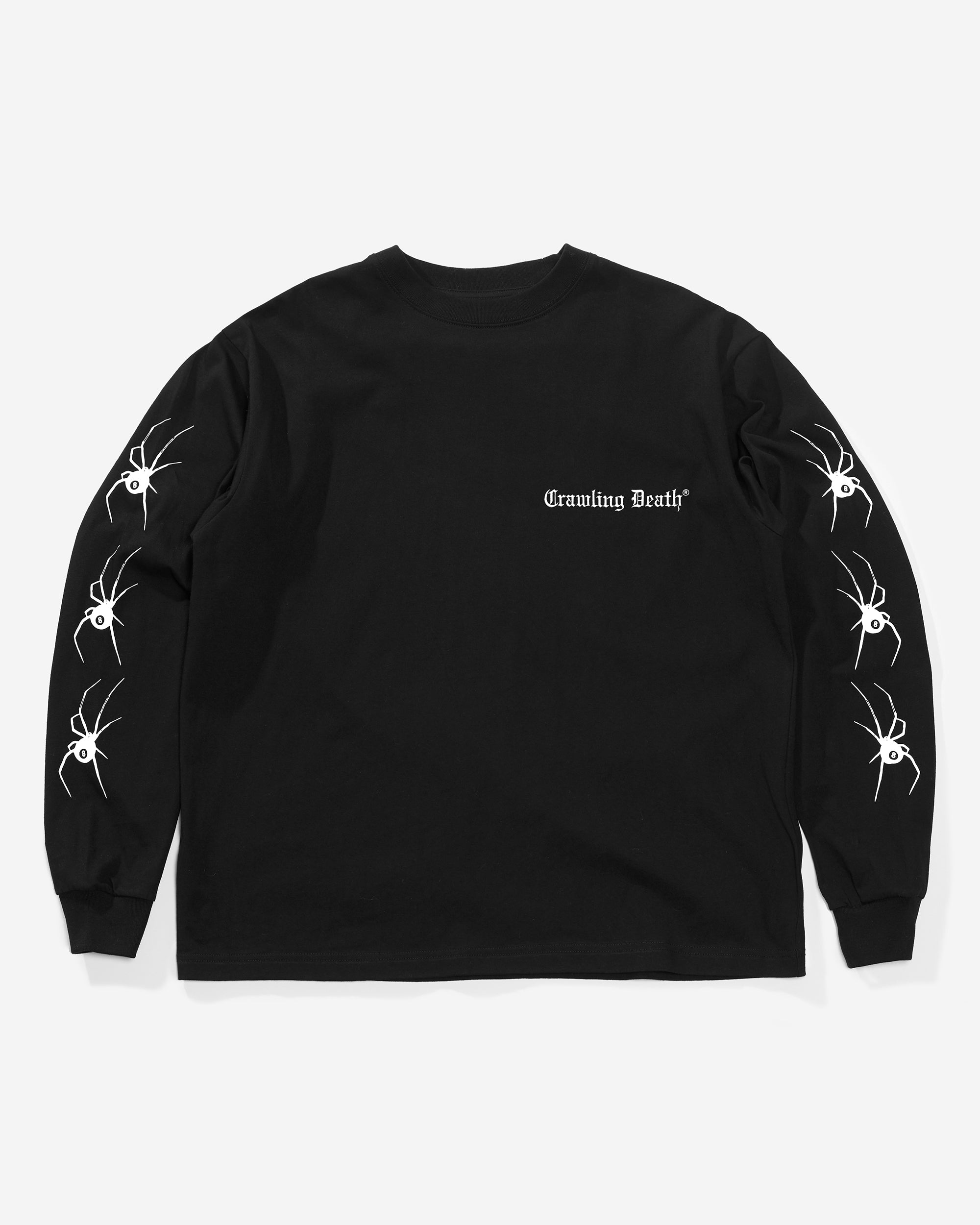 Spider 8 Ball Longsleeve | Black
