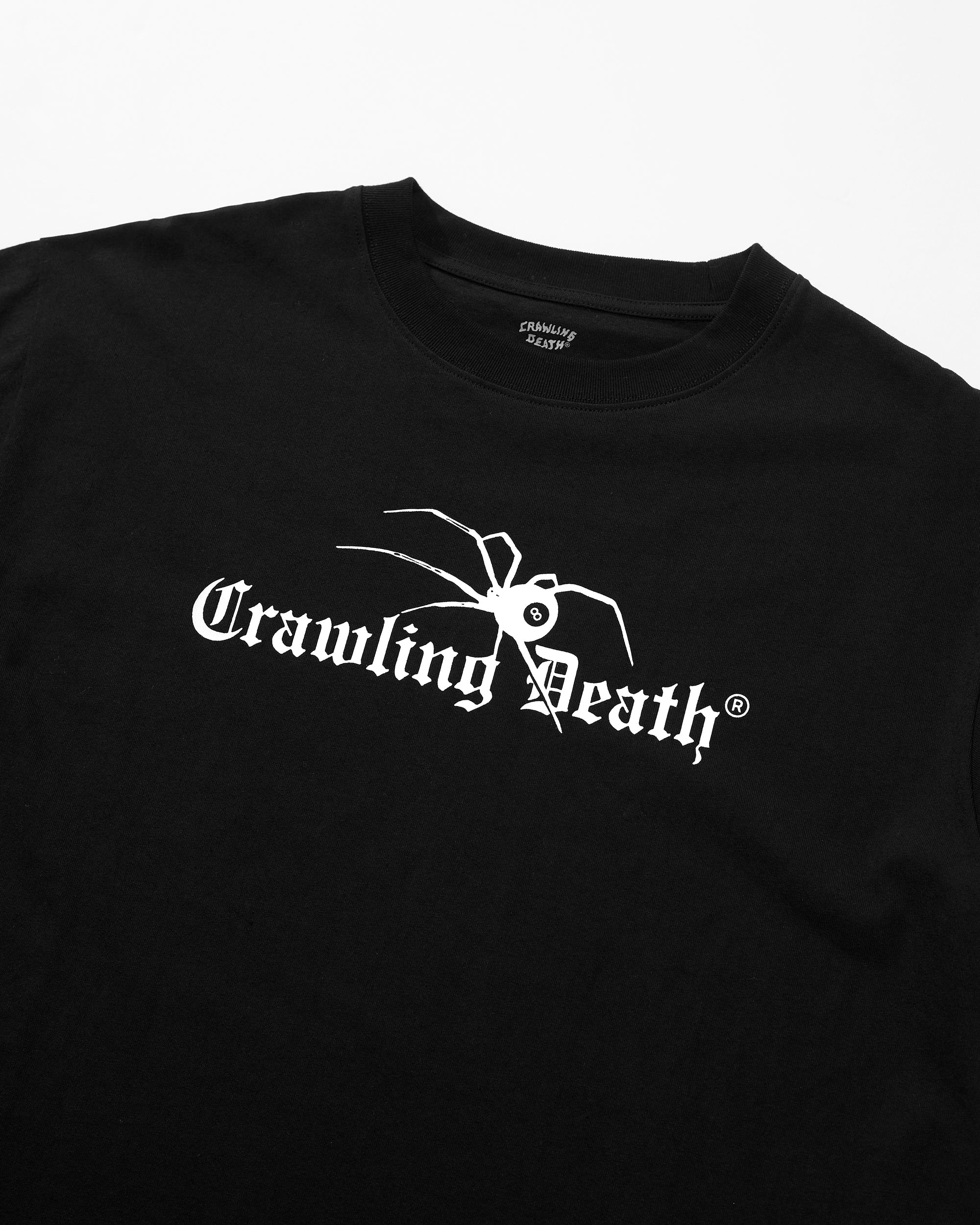 Spider 8 Ball T-Shirt | Black