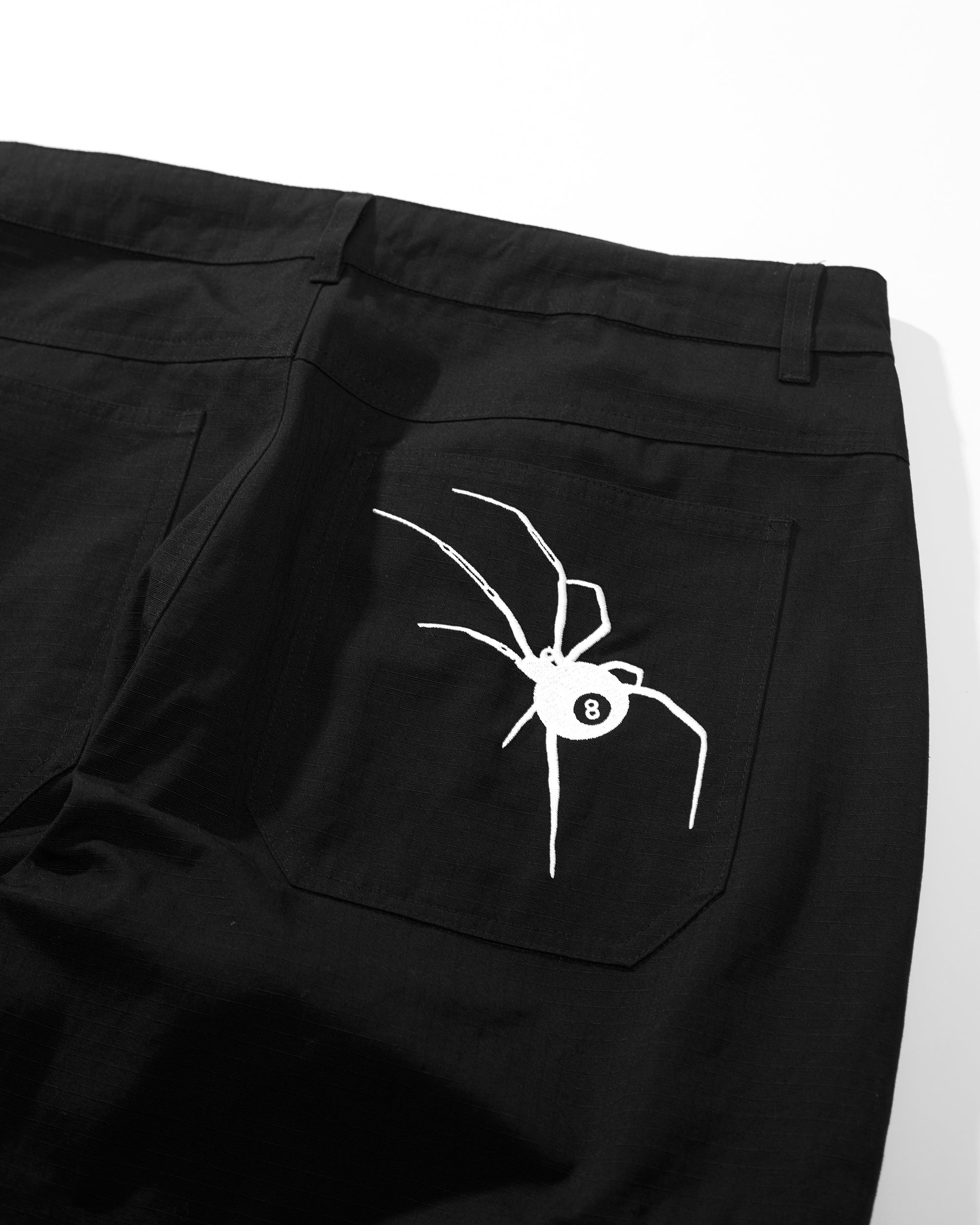 Ripstop Cargo Pants | Black