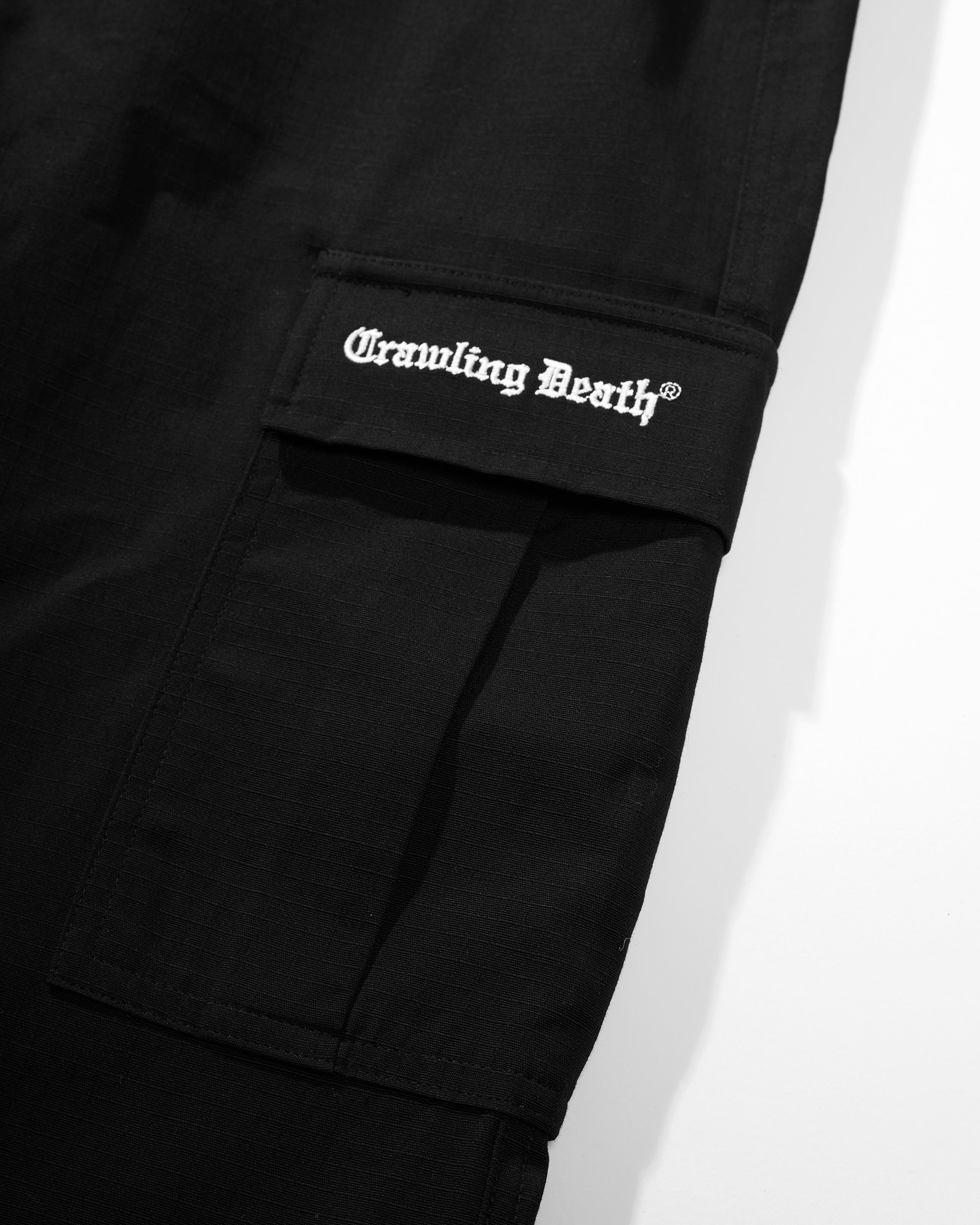 Ripstop Cargo Pants | Black