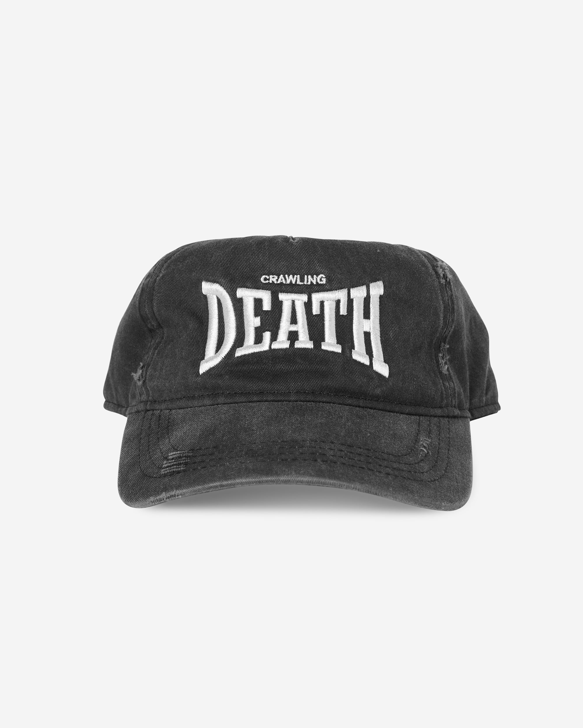 Curve Logo Cap | Washed Black