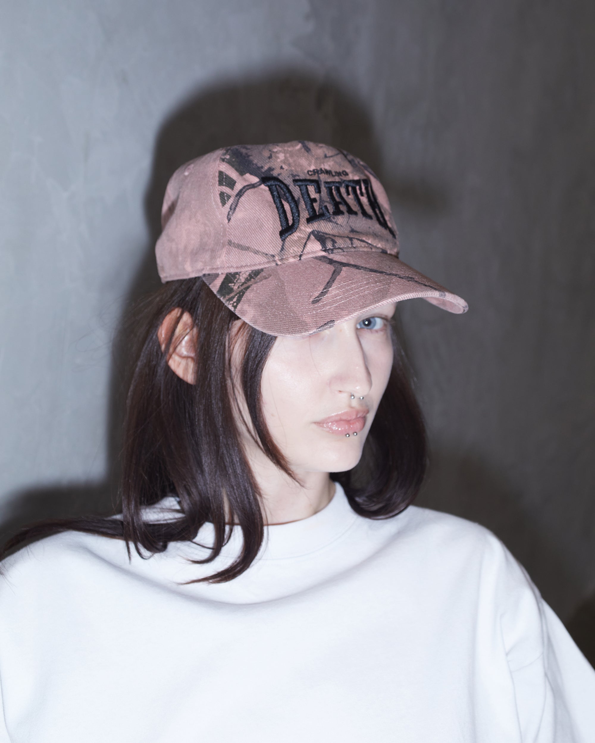 Curve Logo Cap | Pink Camo