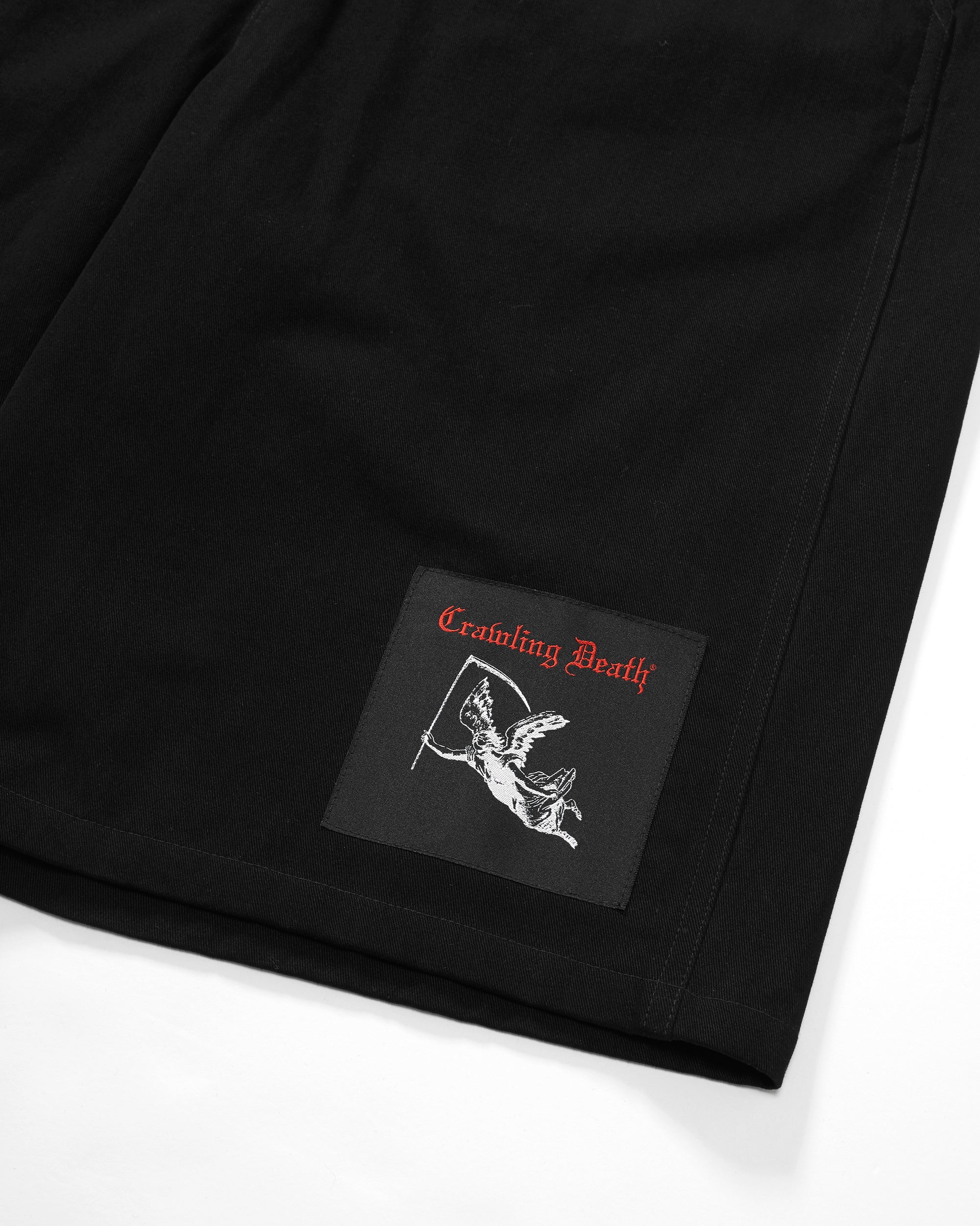 Death Angel Long Shorts | Black