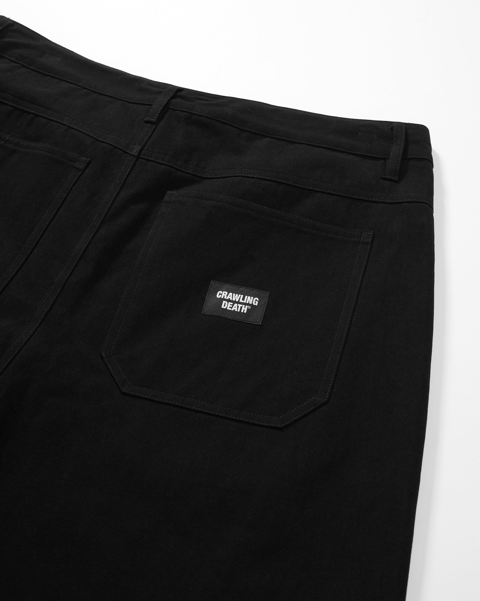 Death Angel Long Shorts | Black