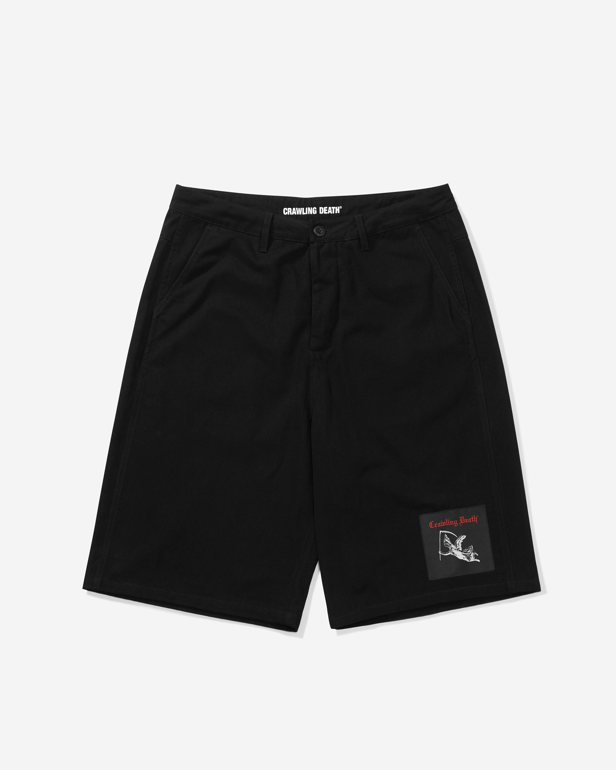 Death Angel Long Shorts | Black