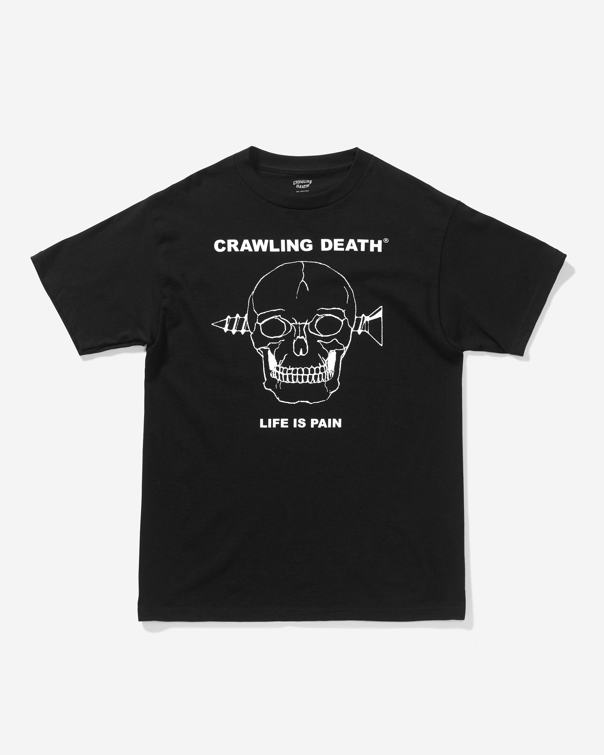 Screw Skull T-Shirt | Black