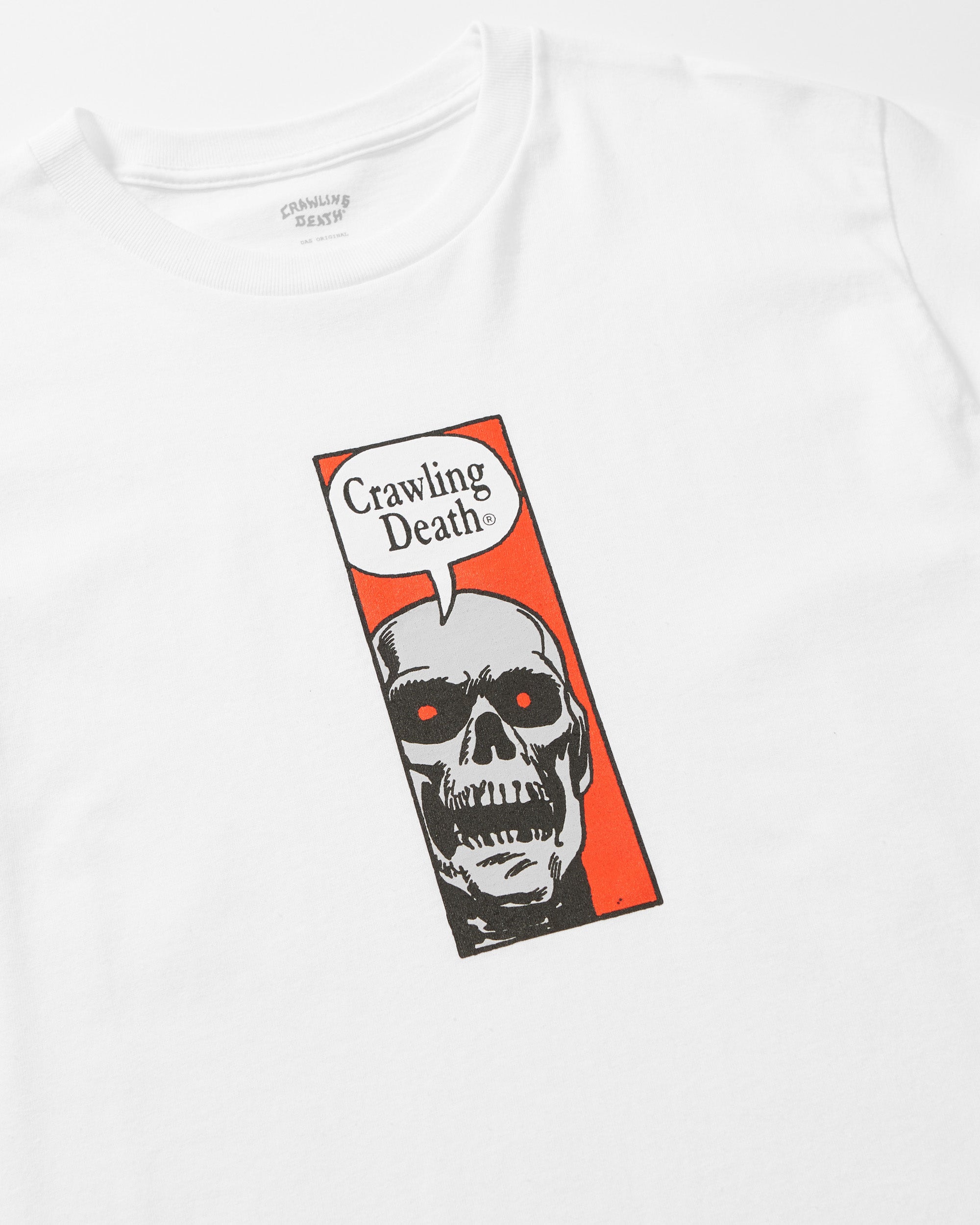 Comic Skull T-Shirt | White