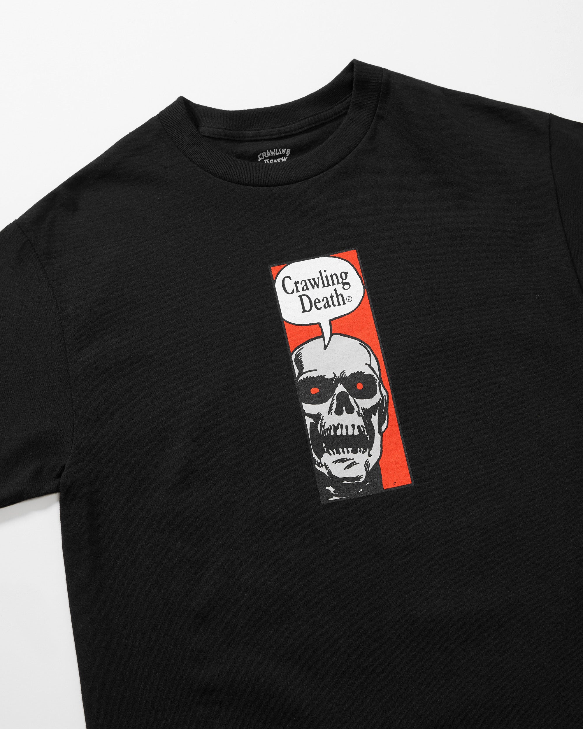 Comic Skull T-Shirt | Black