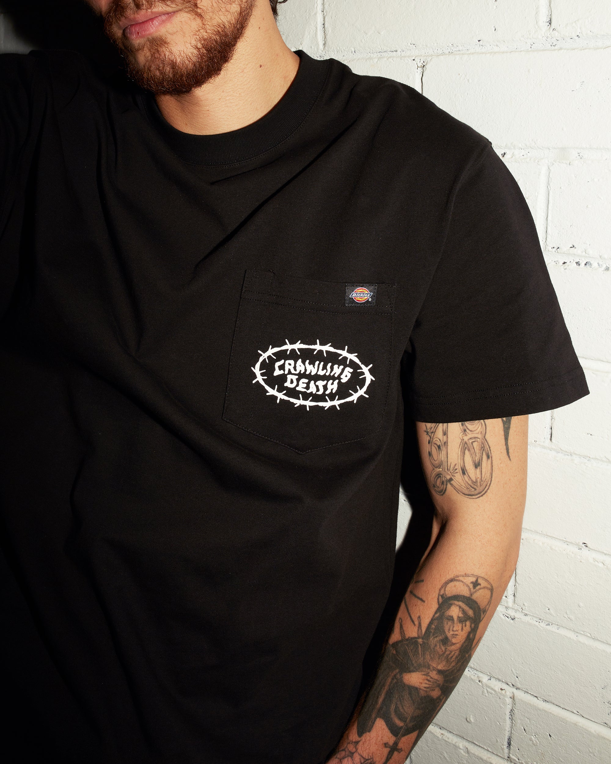 Dickies® Logo Pocket Tee | Black