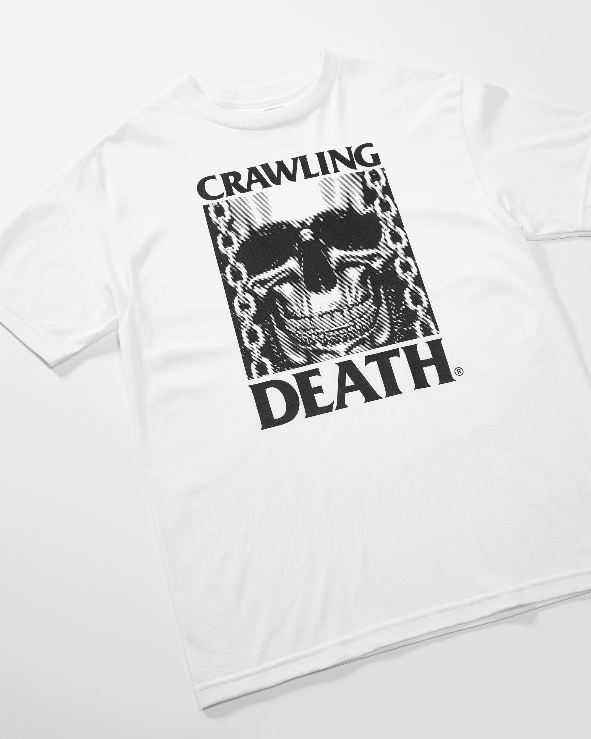 TV Skull T-Shirt | White