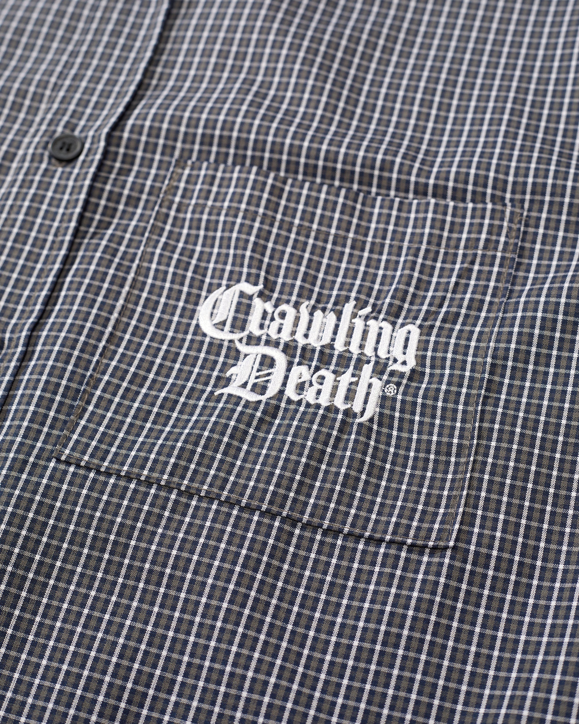 Crown logo Mini Check Shirt