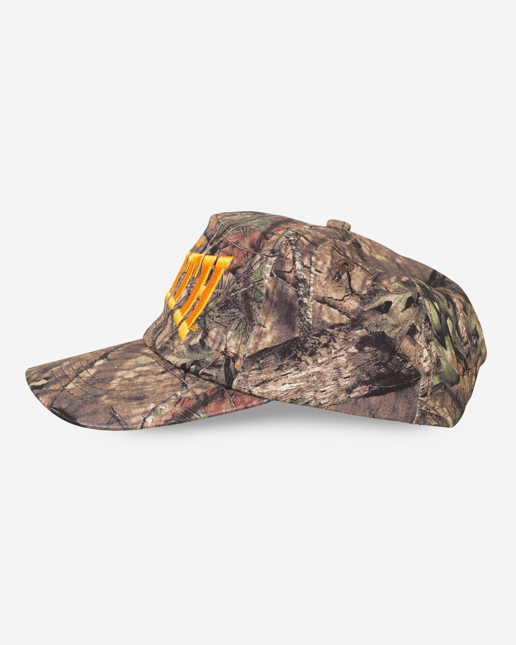 Curve Logo Cap | Camo & Orange