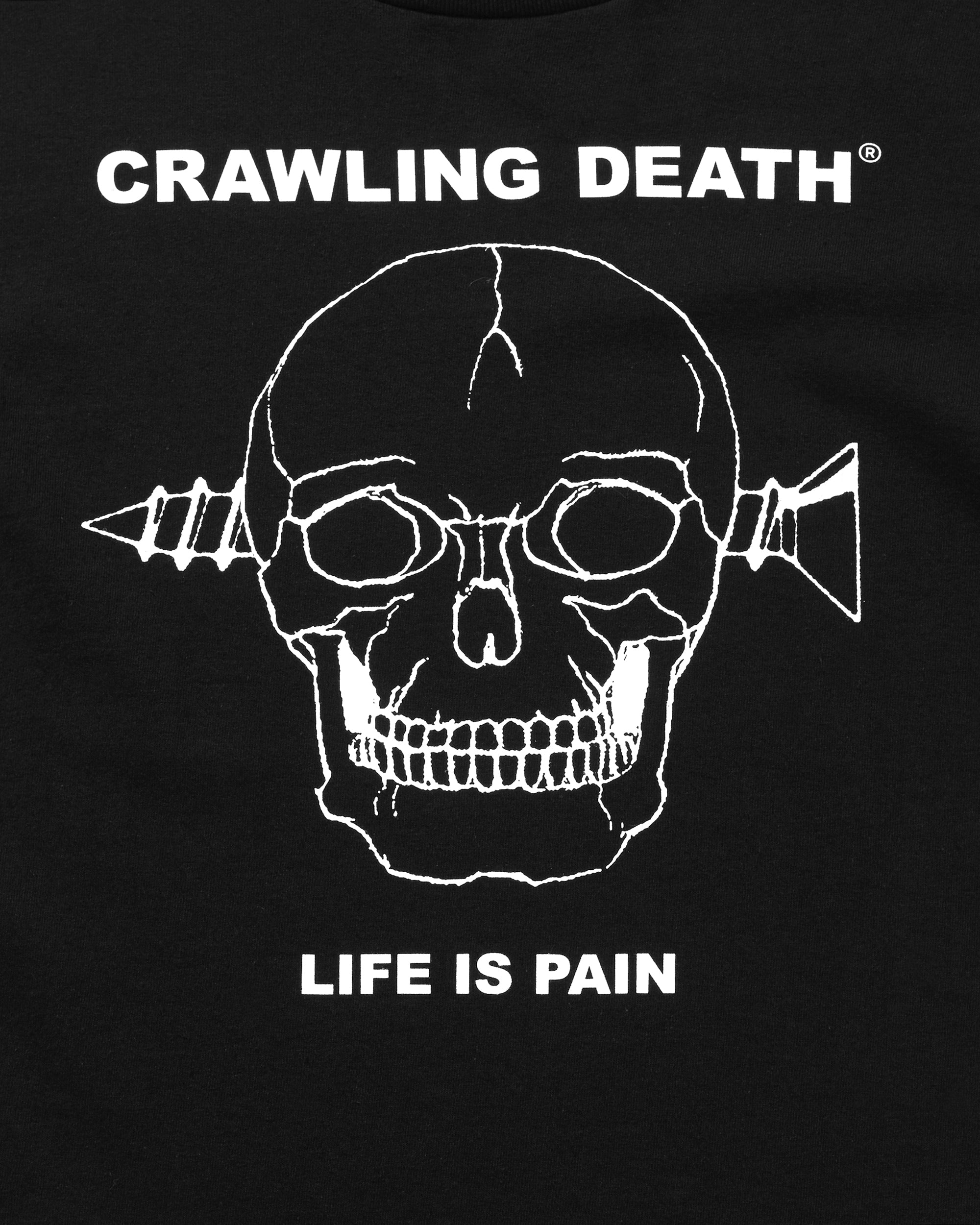 Screw Skull T-Shirt | Black