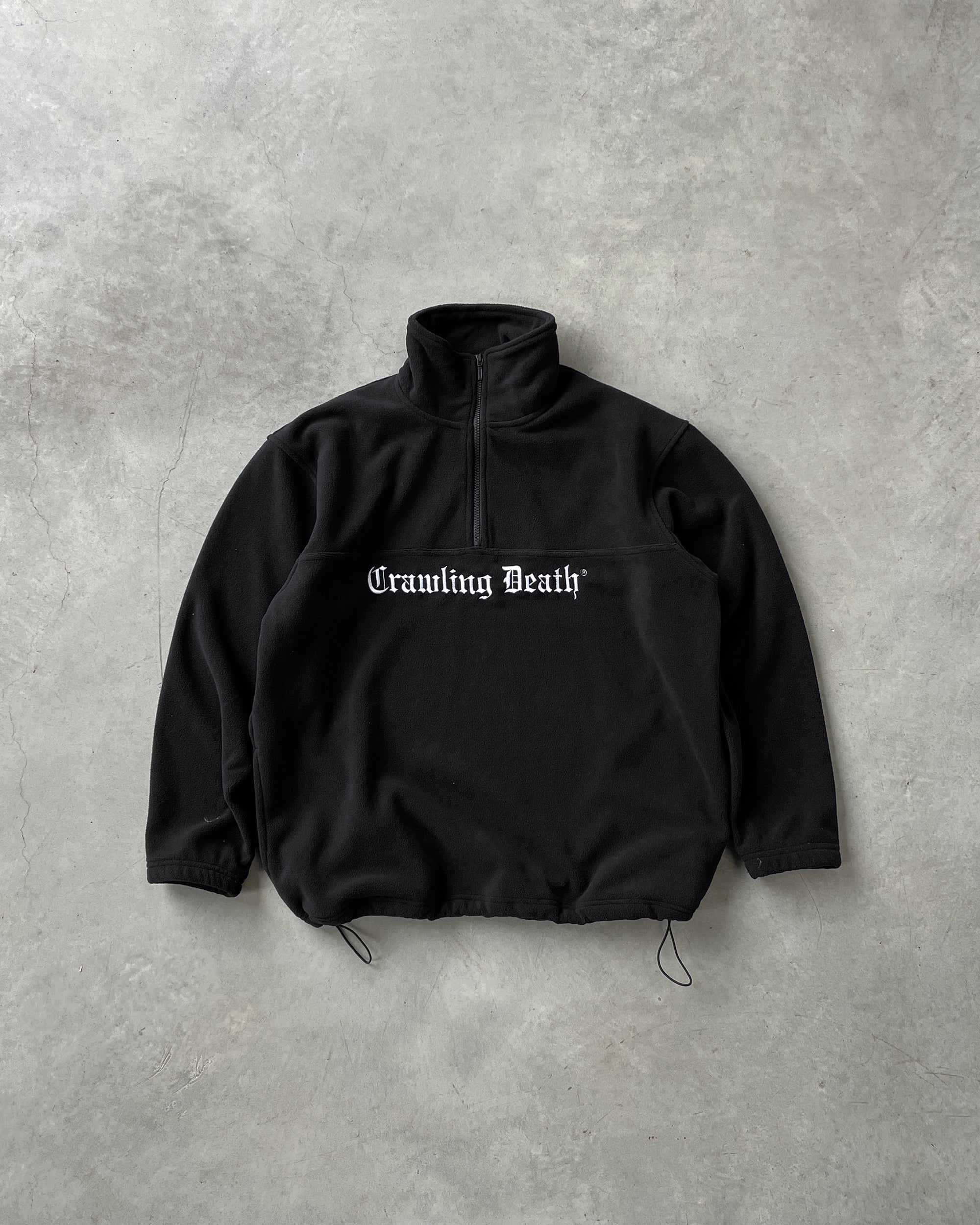 Gothic Logo Polar Fleece | Black