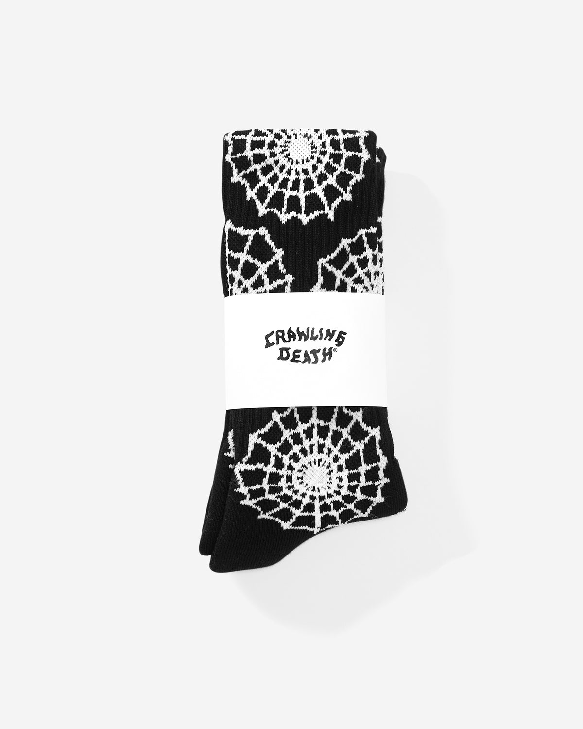 Web Socks | Black | Crawling Death