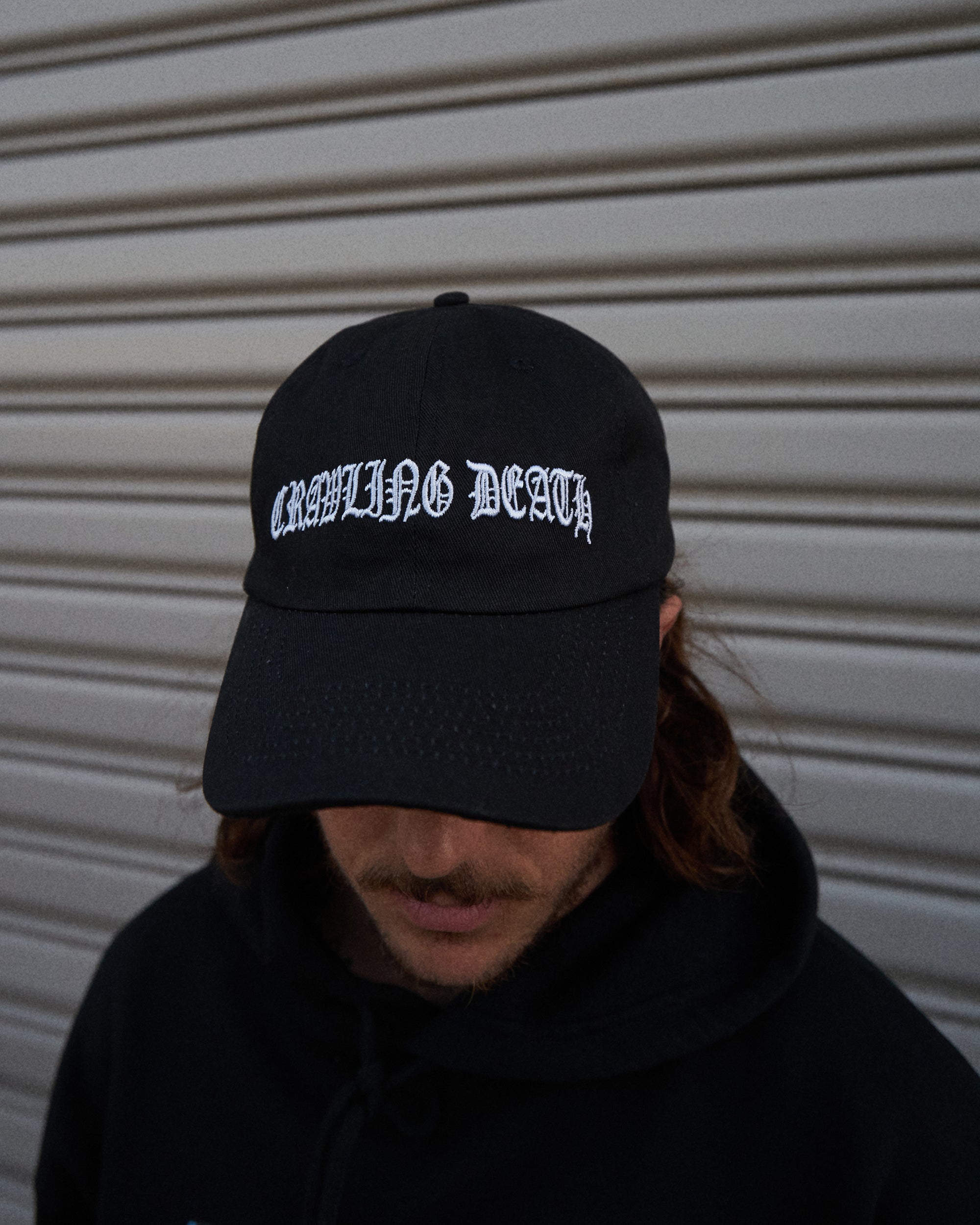 Curved Gothic Cap | Black